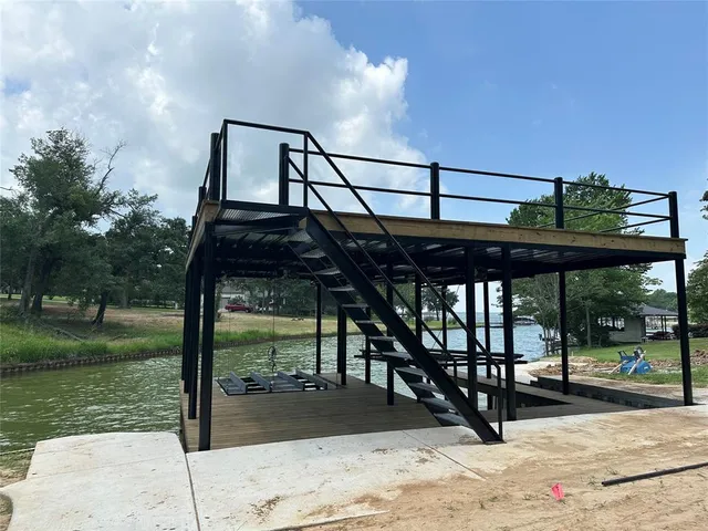 a view of ocean from a balcony