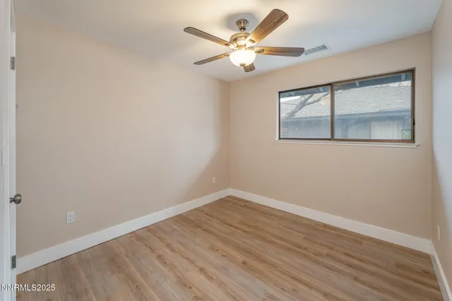 wooden floor in an empty room