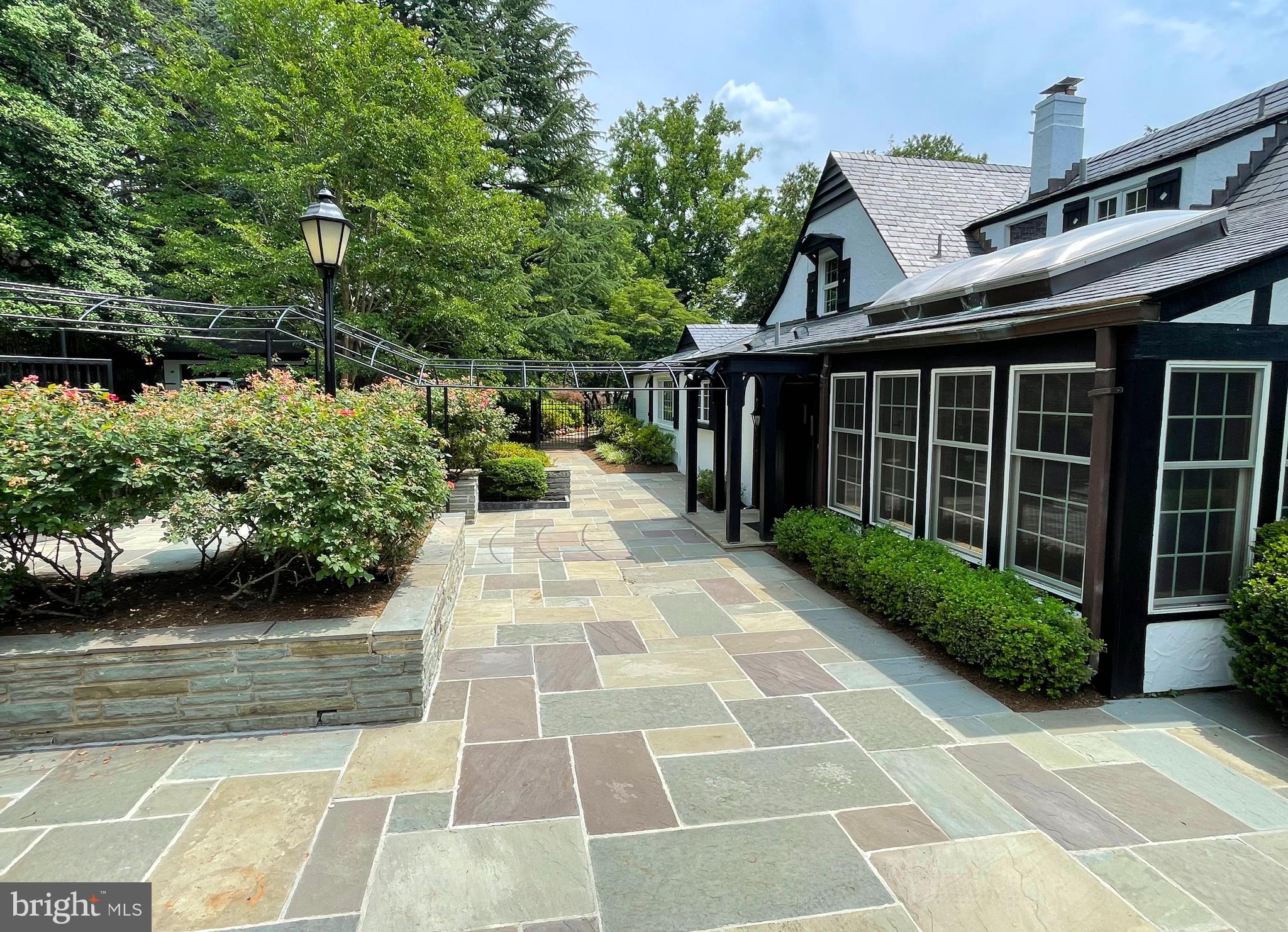 9218 Colesville Road Silver Spring, MD 20910 - Photo 20 of 76 One of several natural fieldstone patios