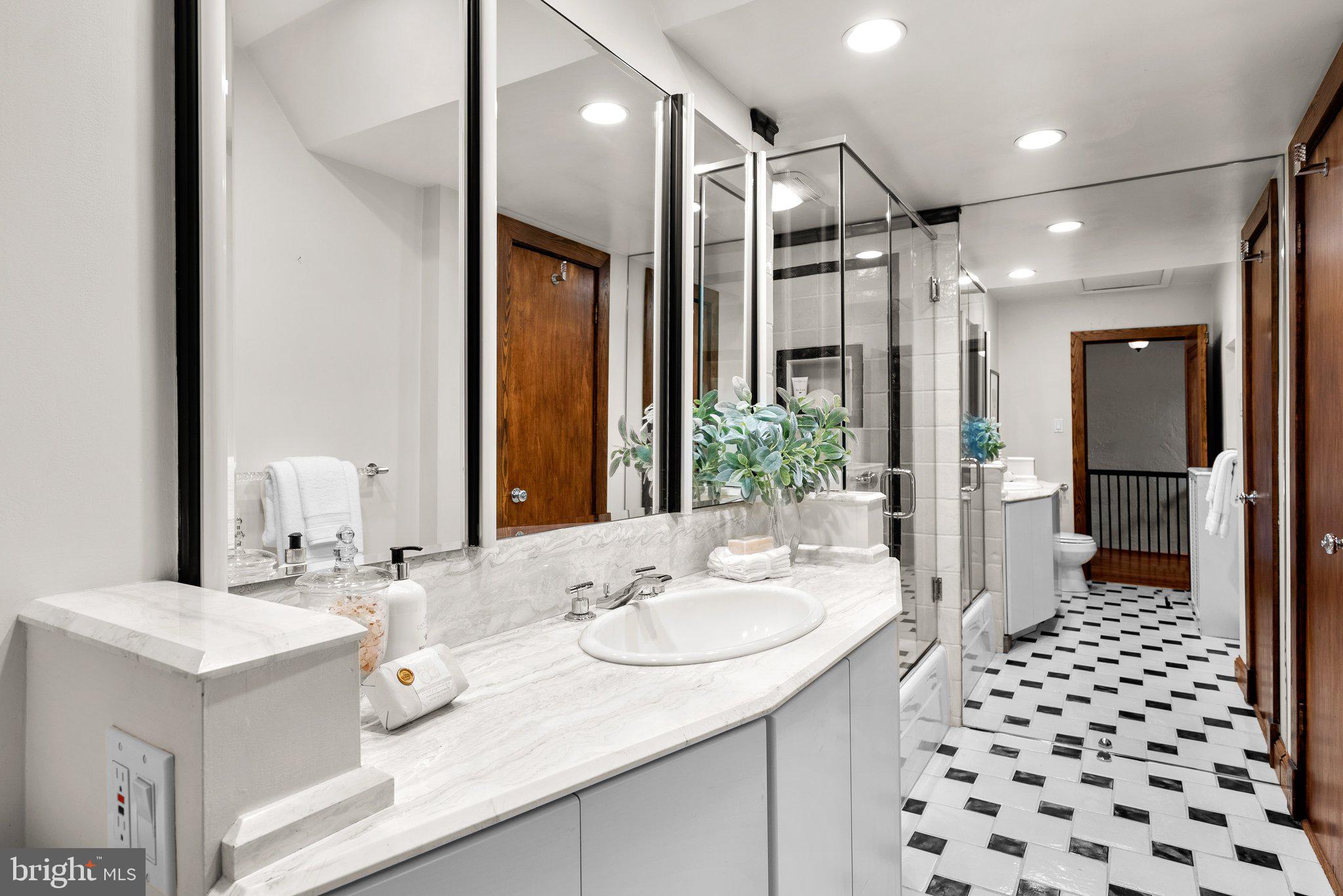 9218 Colesville Road Silver Spring, MD 20910 - Photo 34 of 76 Upper level owners bath