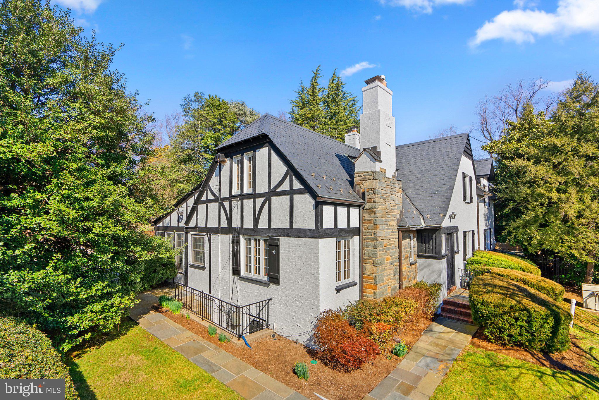 9218 Colesville Road Silver Spring, MD 20910 - Photo 48 of 76 Fabulous rooflines and natural fieldstone walkway