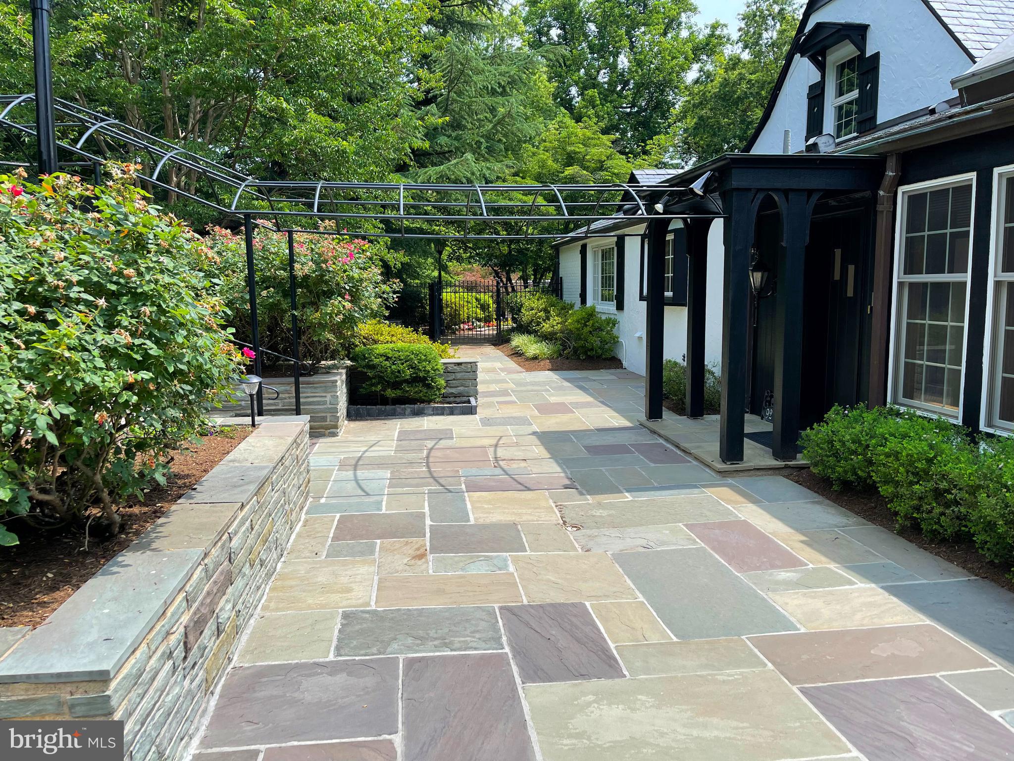 9218 Colesville Road Silver Spring, MD 20910 - Photo 62 of 76 Canopy ready for a fabric awning or wisteria!