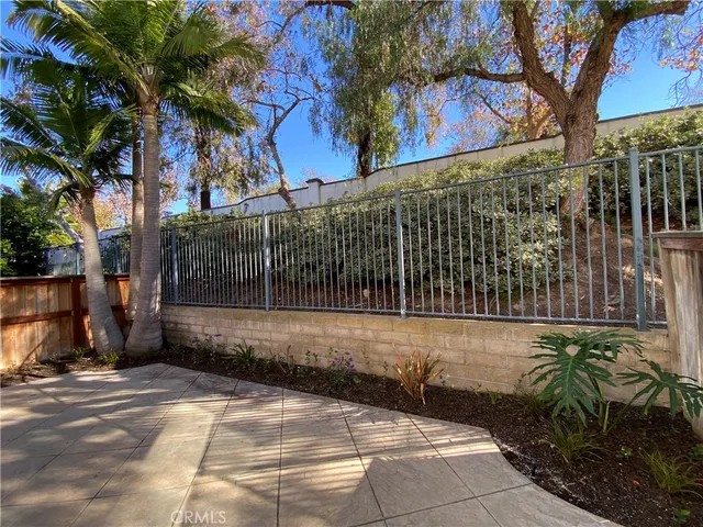 a view of a pathway with a building