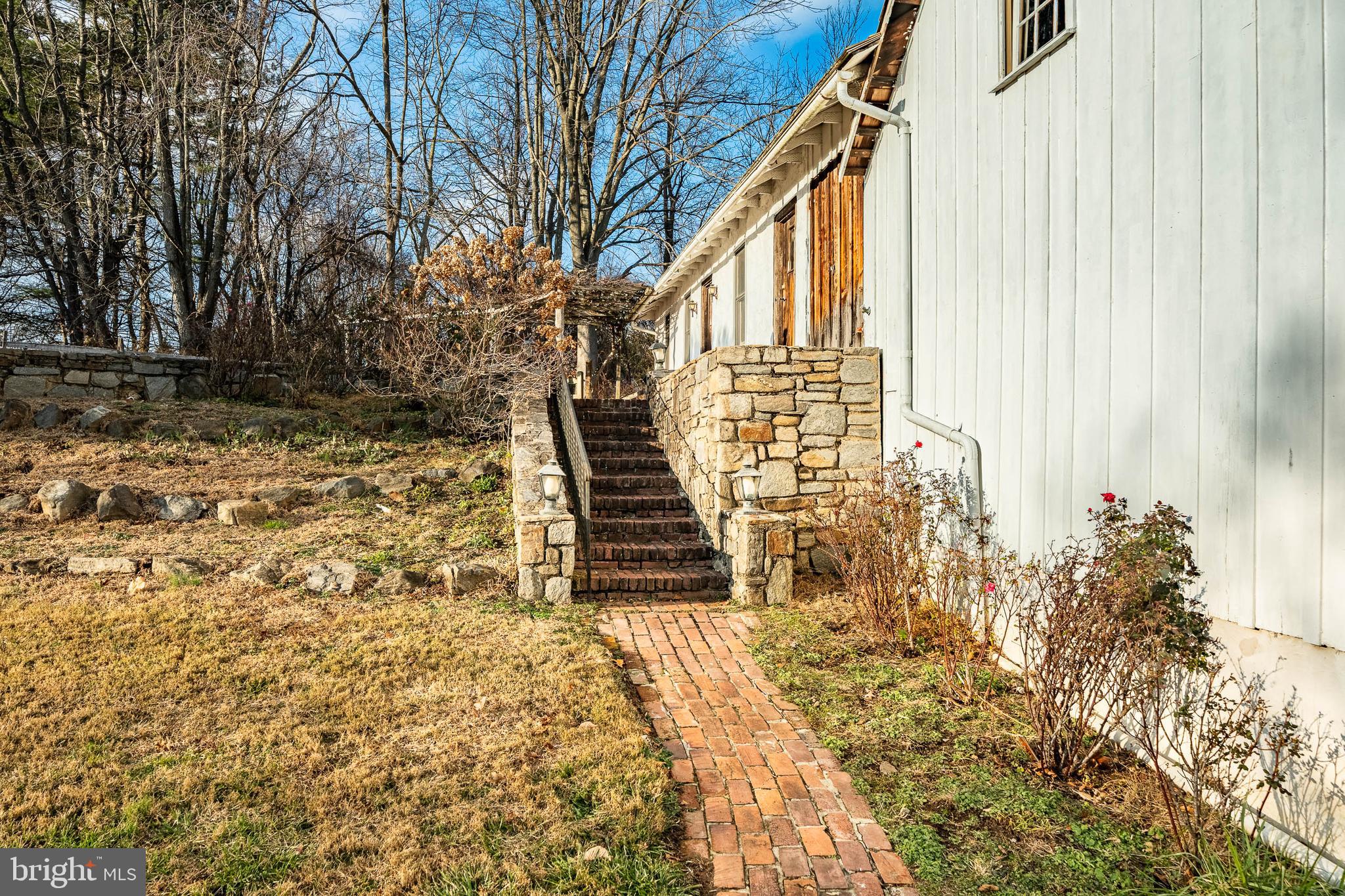 329 Ivy Mills Road Glen Mills, PA 19342 - Photo 52 of 75 Staircase to Pool and Pool House