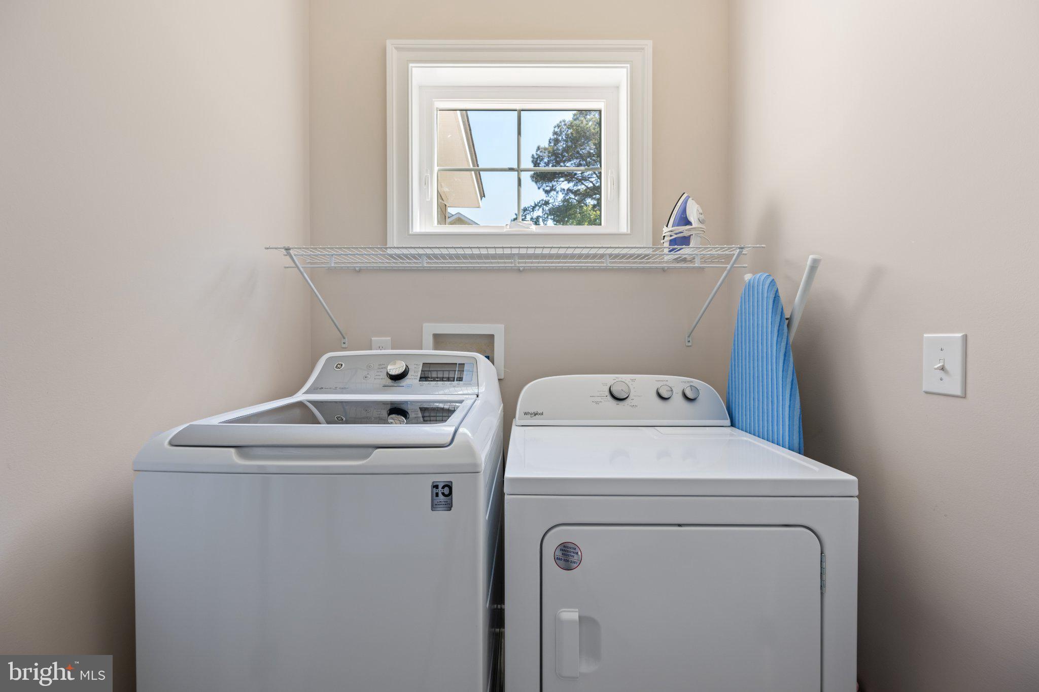 402 Salt Pond Road Bethany Beach, DE 19930 - Photo 44 of 55 Bright and functional laundry nook.