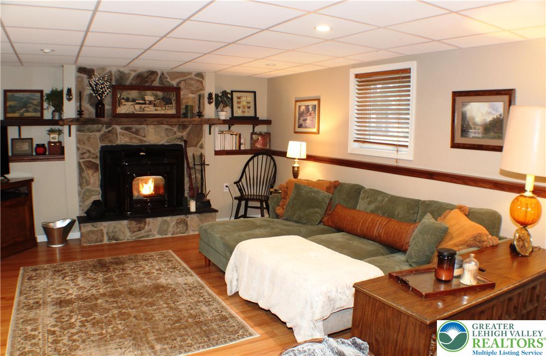 3604 Belfry Road Northampton, PA 18067 - Photo 44 of 44 a living room with furniture and a fireplace