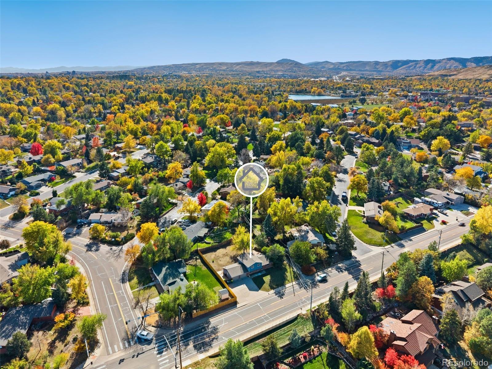 11760 West 32nd Avenue Wheat Ridge, CO 80215 - Photo 28 of 28 a view of city and mountain