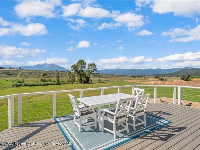 4100 County Road 103 Carbondale, CO 81623 - Photo 10 of 43 a view of chairs and table on the terrace