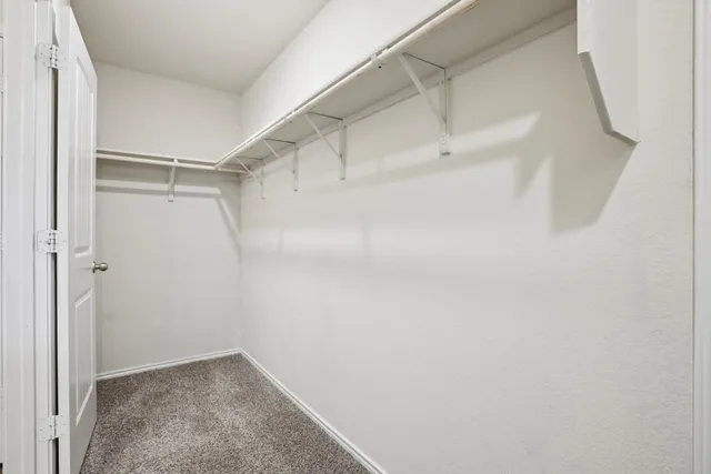 a view of walk in closet