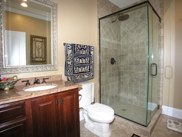 611 Greendale Road Glenview, IL 60025 - Photo 13 of 25 a bathroom with a sink and a mirror
