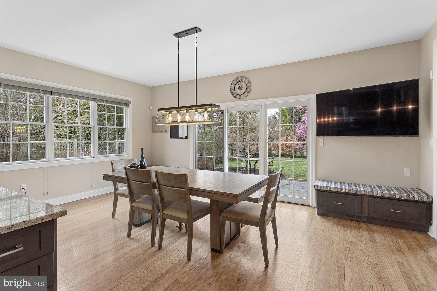 29 Dempsey Avenue Princeton, NJ 08540 - Photo 17 of 58 a view of a dining room with furniture window and outside view