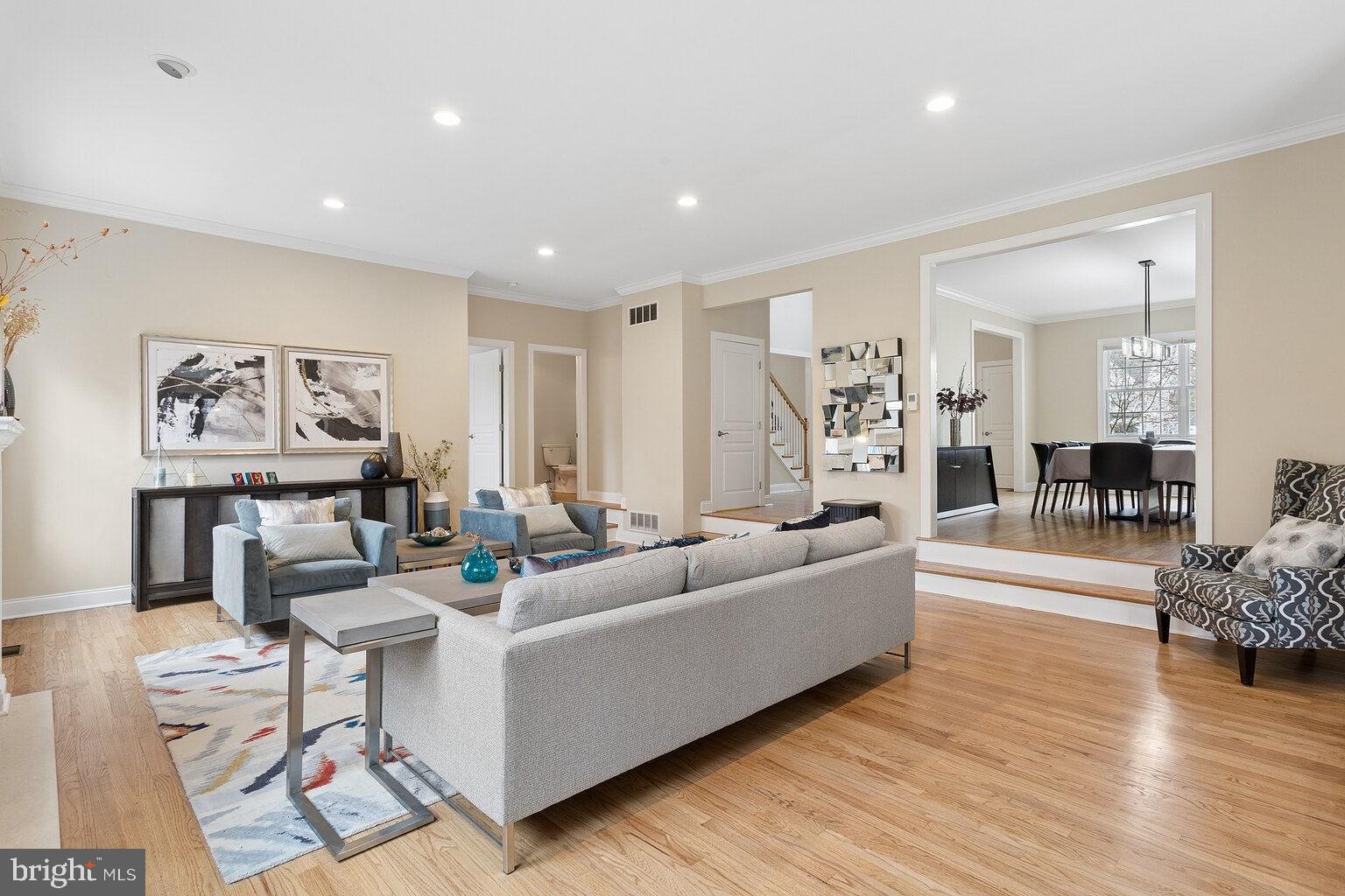 29 Dempsey Avenue Princeton, NJ 08540 - Photo 22 of 58 a living room with furniture and wooden floor