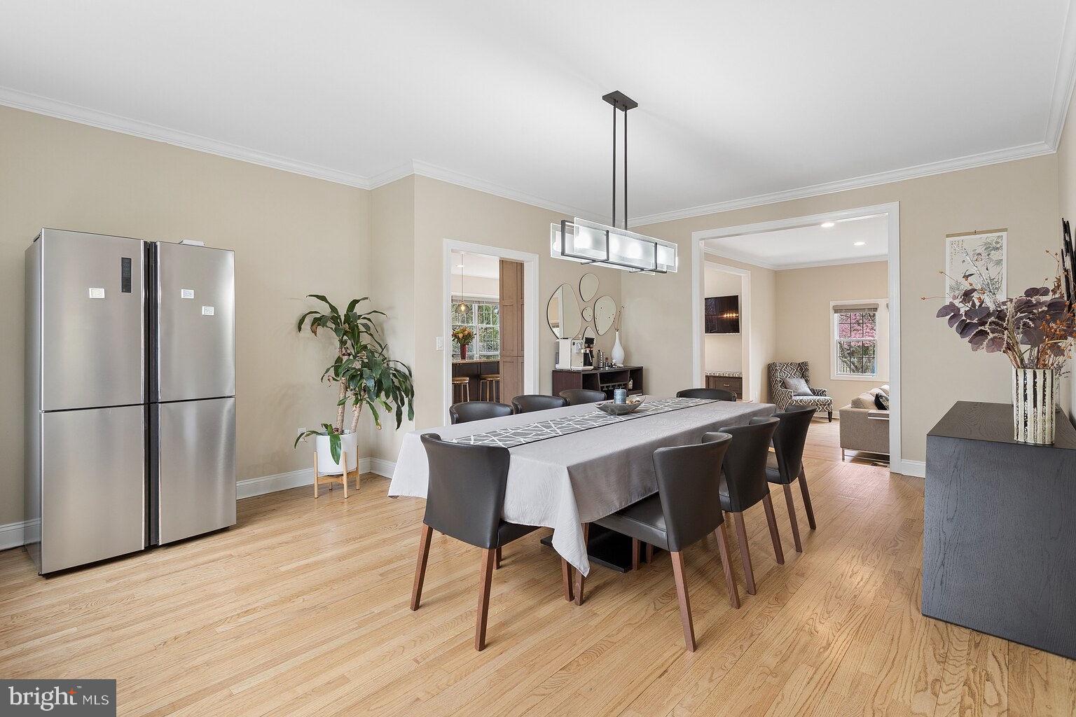 29 Dempsey Avenue Princeton, NJ 08540 - Photo 10 of 58 a view of a dining room with furniture window and wooden floor