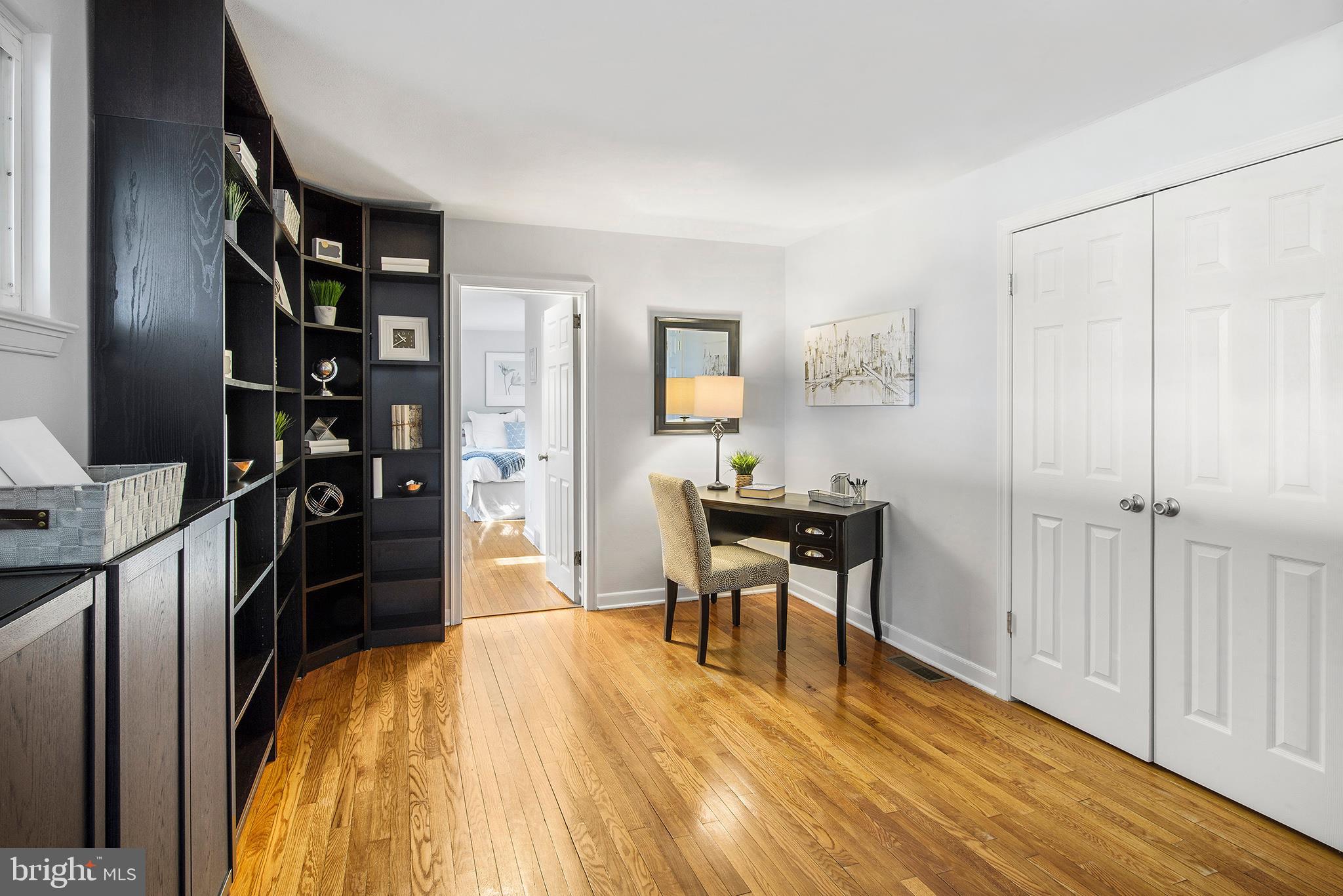 717 Woodfield Road Villanova, PA 19085 - Photo 15 of 32 Study with laundry behind closed doors