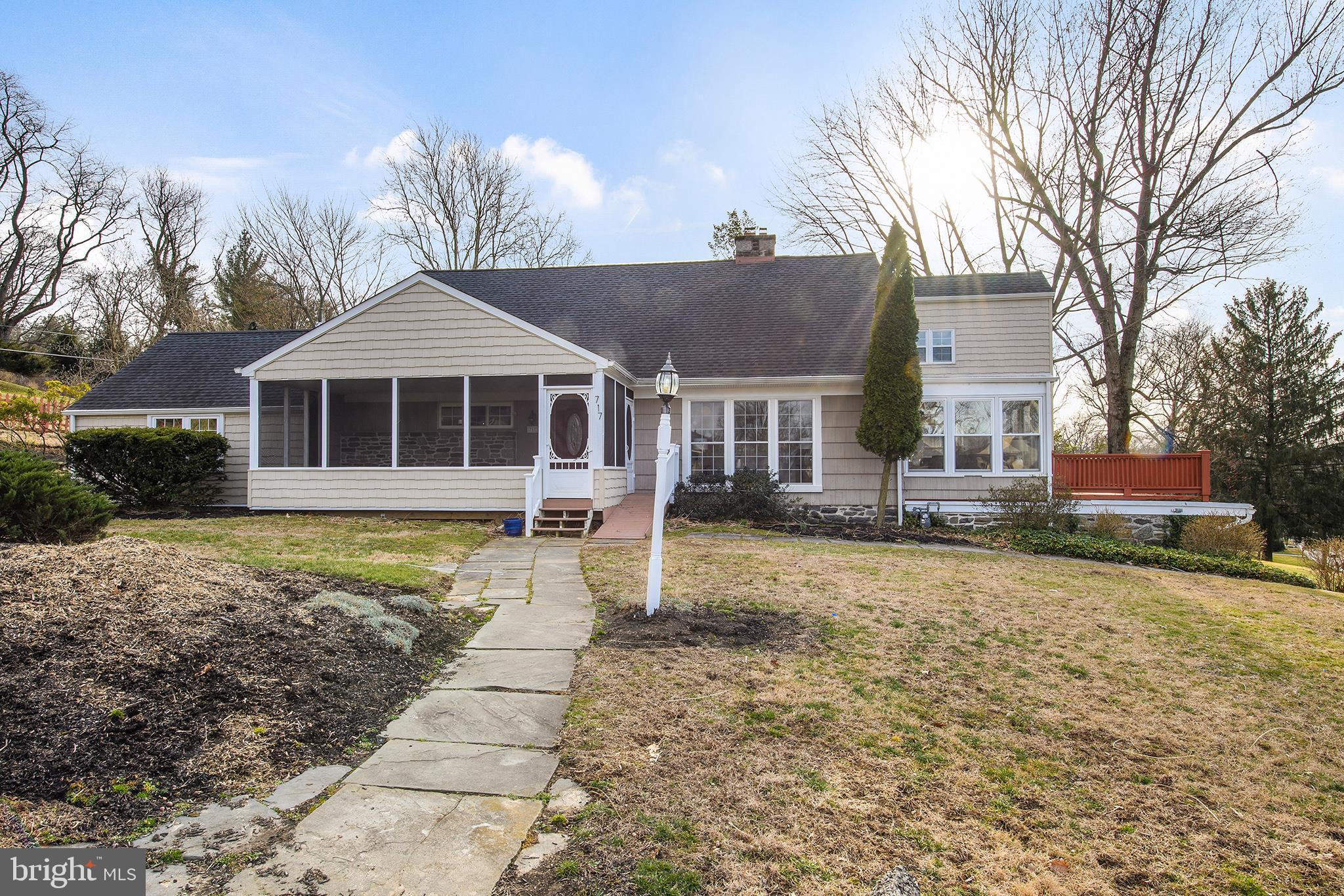 717 Woodfield Road Villanova, PA 19085 - Photo 30 of 32 Front exterior of home.
