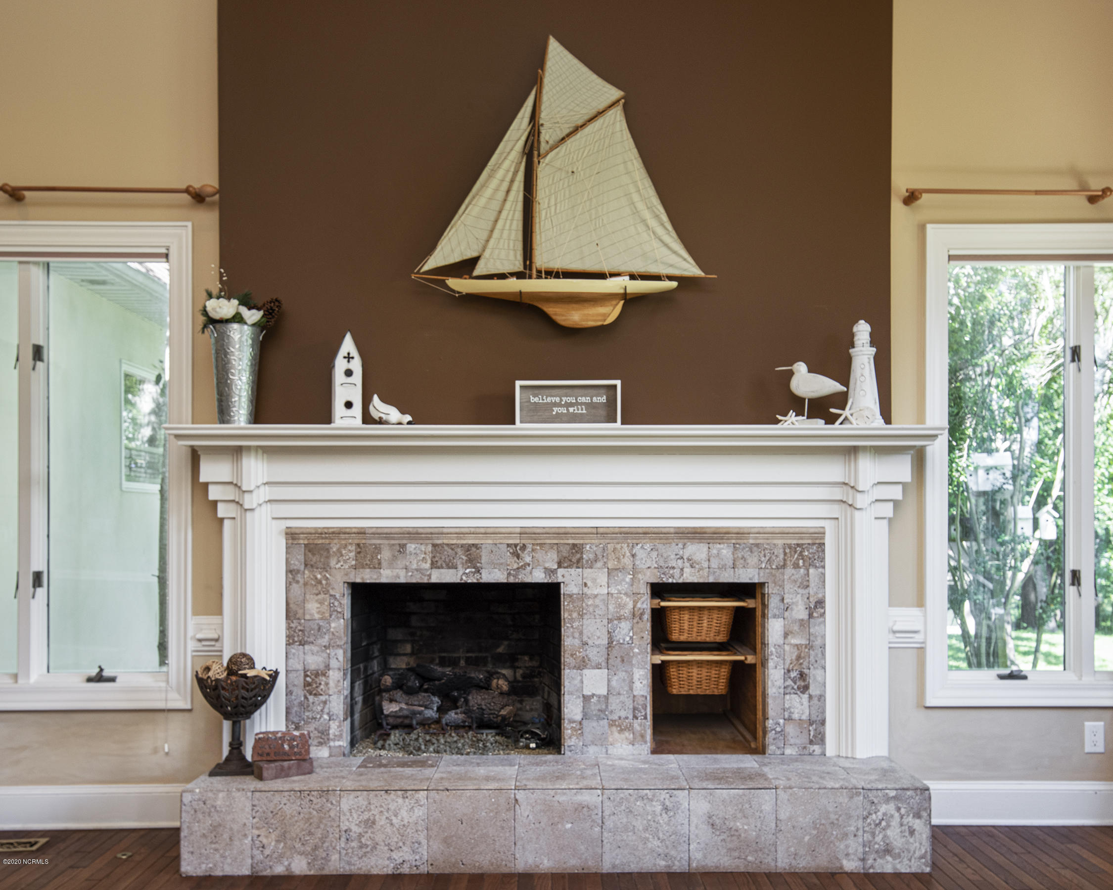 202 Castle Ridge Road New Bern, NC 28562 - Photo 14 of 72 Custom Natural Stone Fireplace