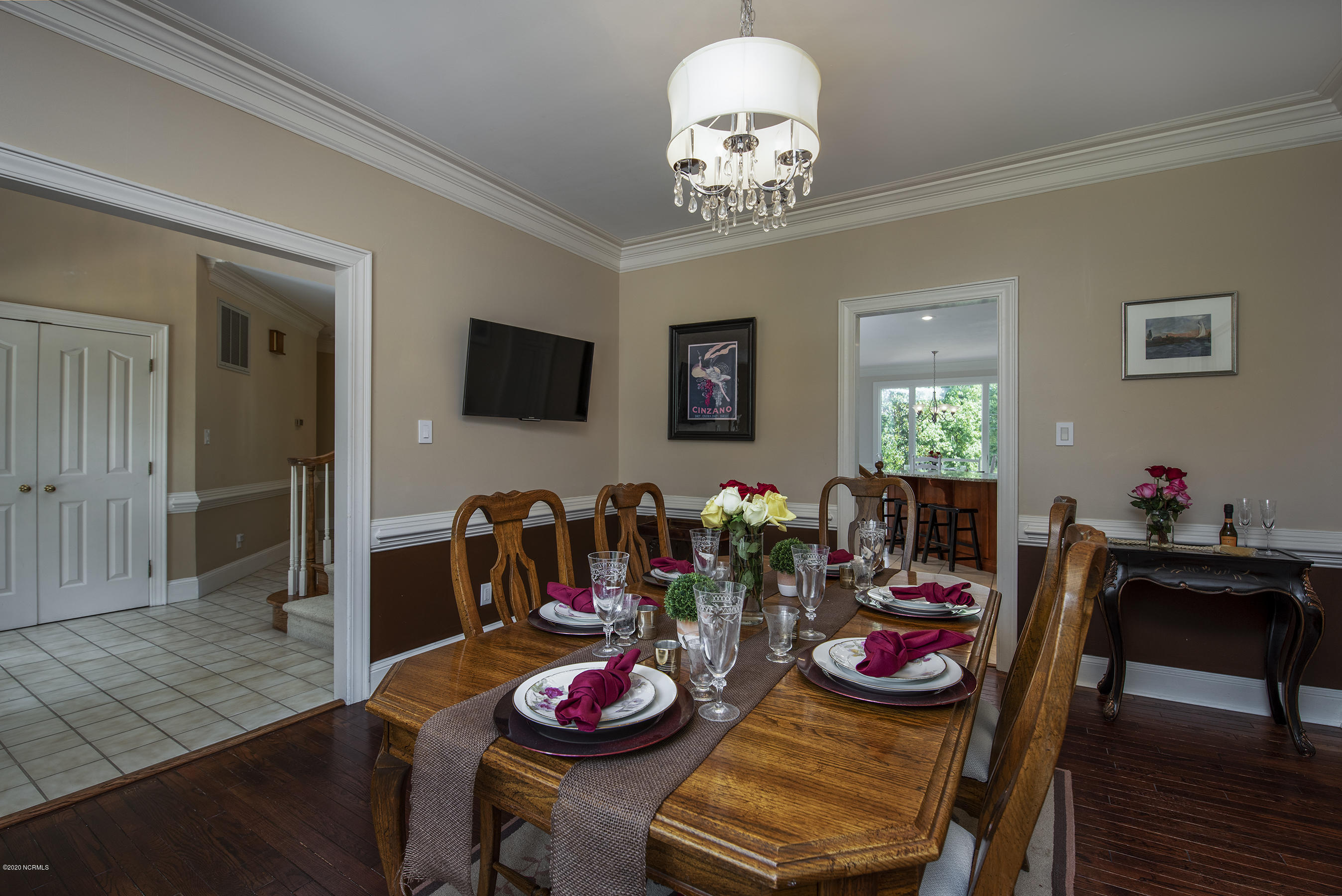 202 Castle Ridge Road New Bern, NC 28562 - Photo 17 of 72 Dining Room off Foyer and Kitchen
