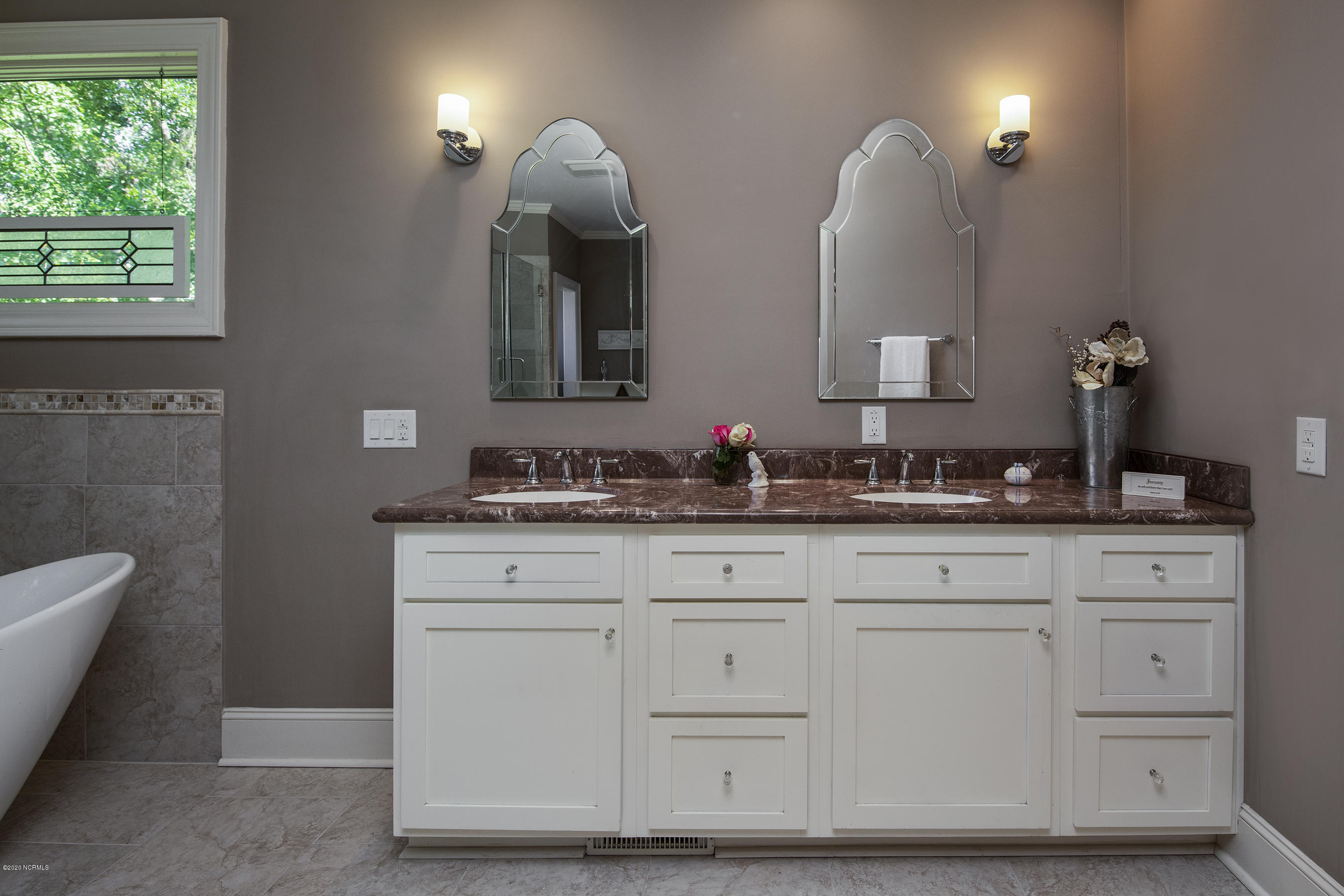 202 Castle Ridge Road New Bern, NC 28562 - Photo 22 of 72 Dual Vanity with ALOT of Storage