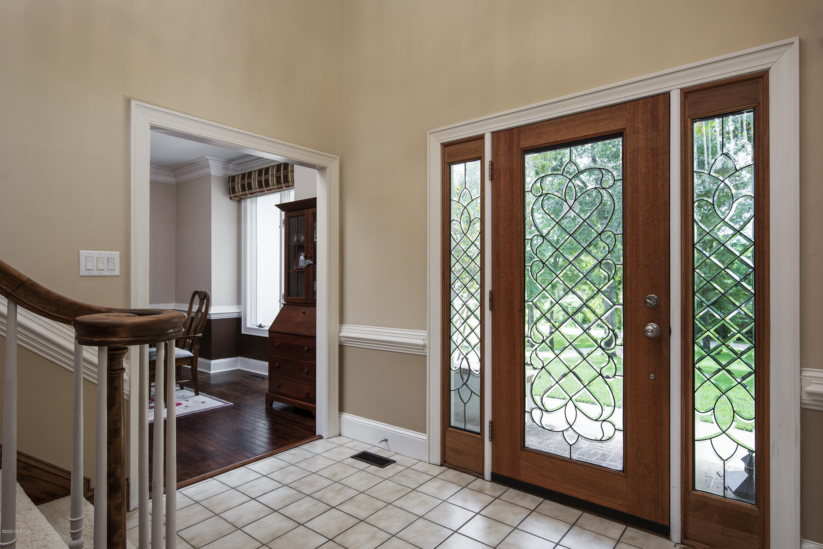 202 Castle Ridge Road New Bern, NC 28562 - Photo 26 of 72 Front Entry with Stunning Front Door