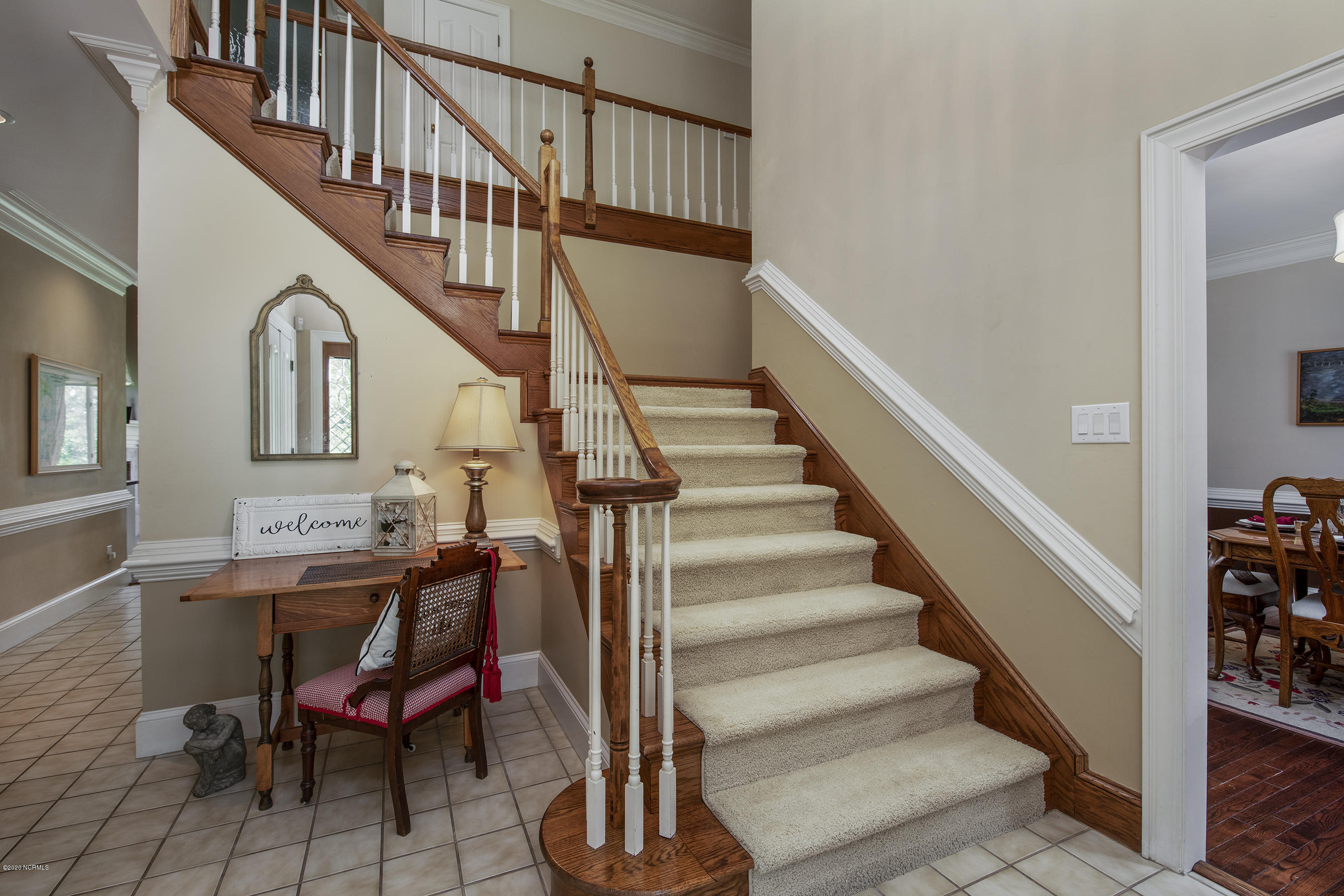 202 Castle Ridge Road New Bern, NC 28562 - Photo 27 of 72 Stairs to Upper Level