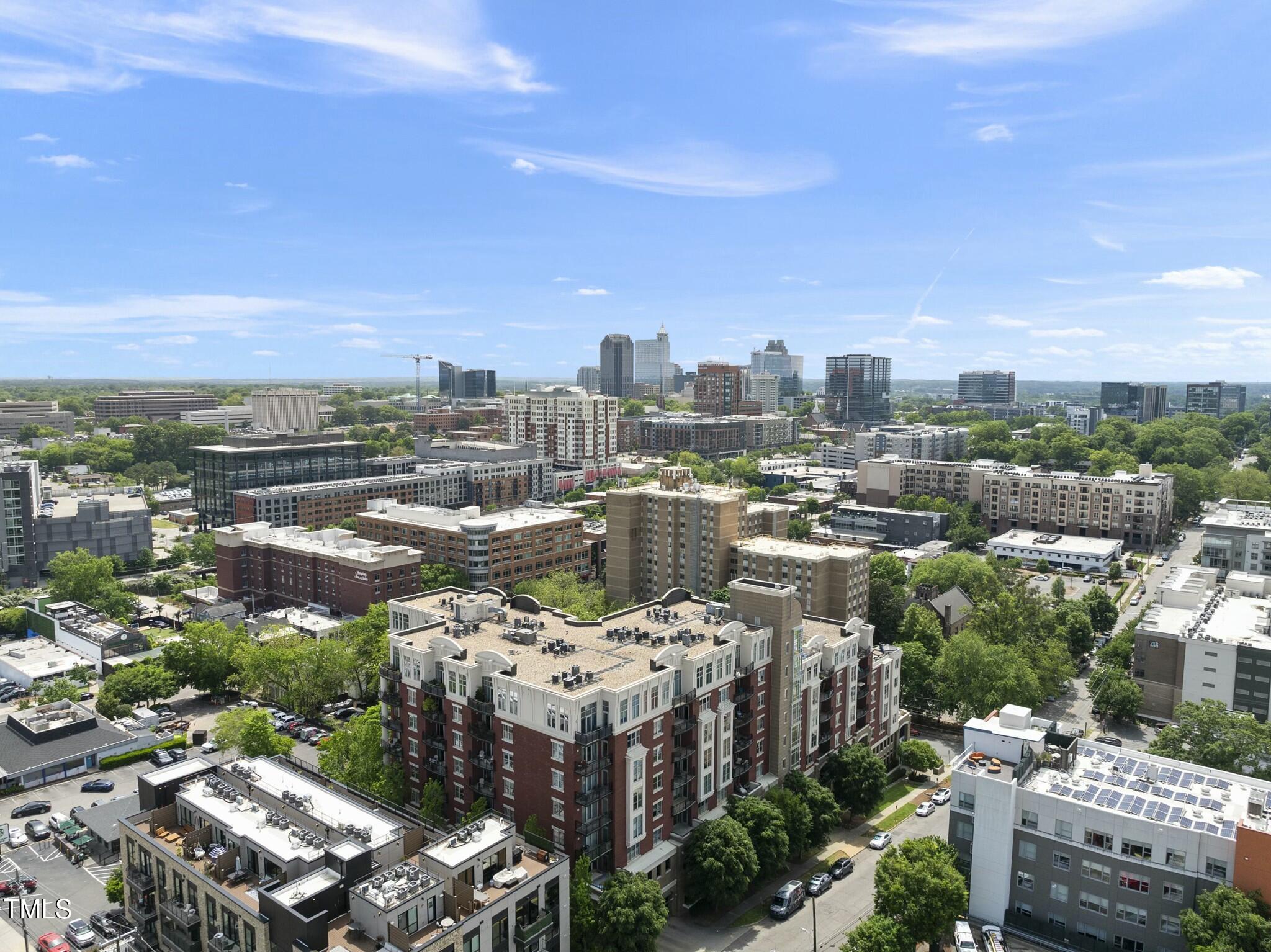 618 North Boylan Avenue, Unit 400 Raleigh, NC 27603 - Photo 25 of 28 a picture of city view