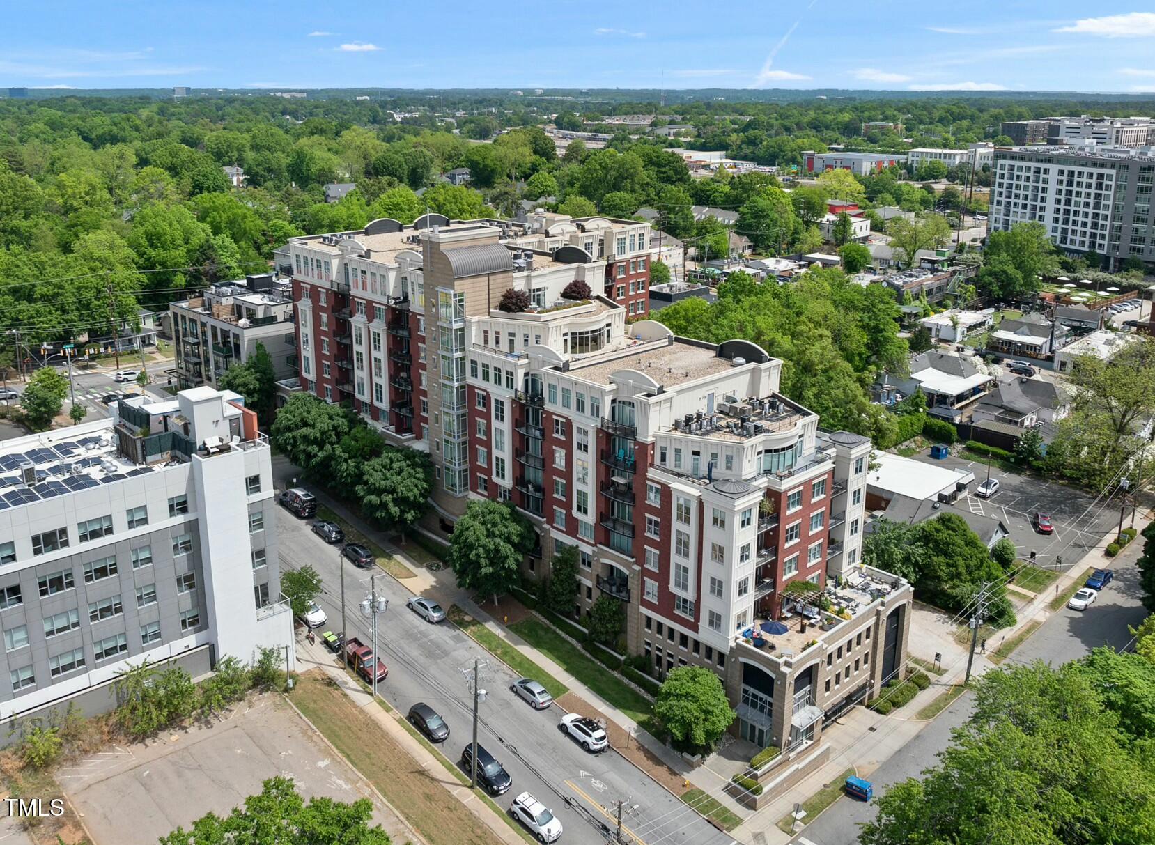 618 North Boylan Avenue, Unit 400 Raleigh, NC 27603 - Photo 27 of 28 a view of city with tall buildings