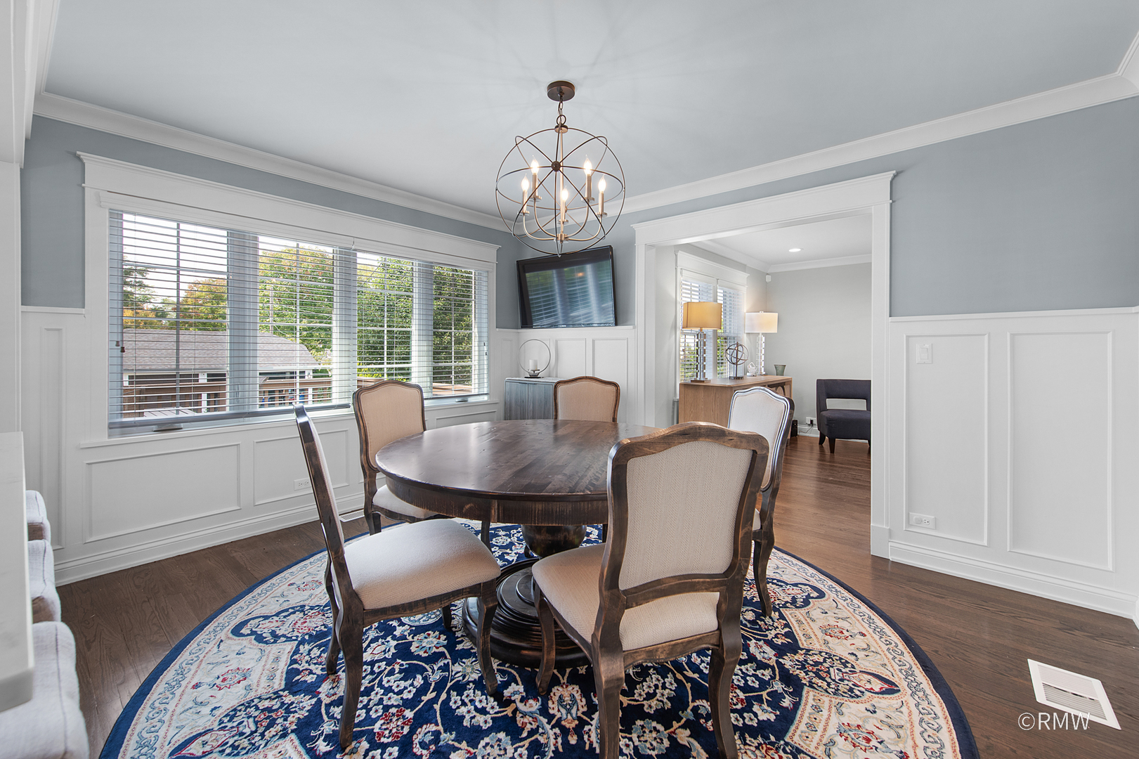 430 North Maple Street Itasca, IL 60143 - Photo 15 of 43 a view of a dining room with furniture window and wooden floor