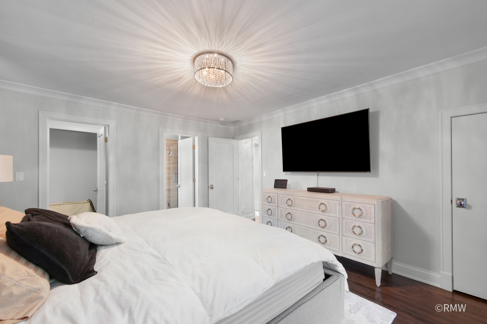 430 North Maple Street Itasca, IL 60143 - Photo 23 of 43 a bedroom with a bed tv and a window