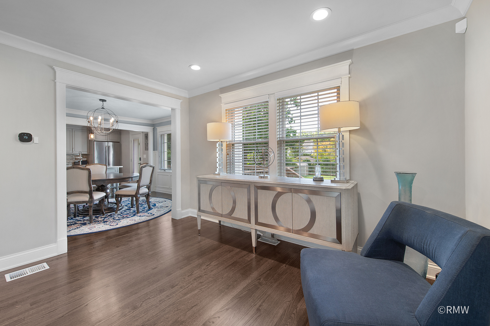 430 North Maple Street Itasca, IL 60143 - Photo 9 of 43 a living room with furniture and wooden floor