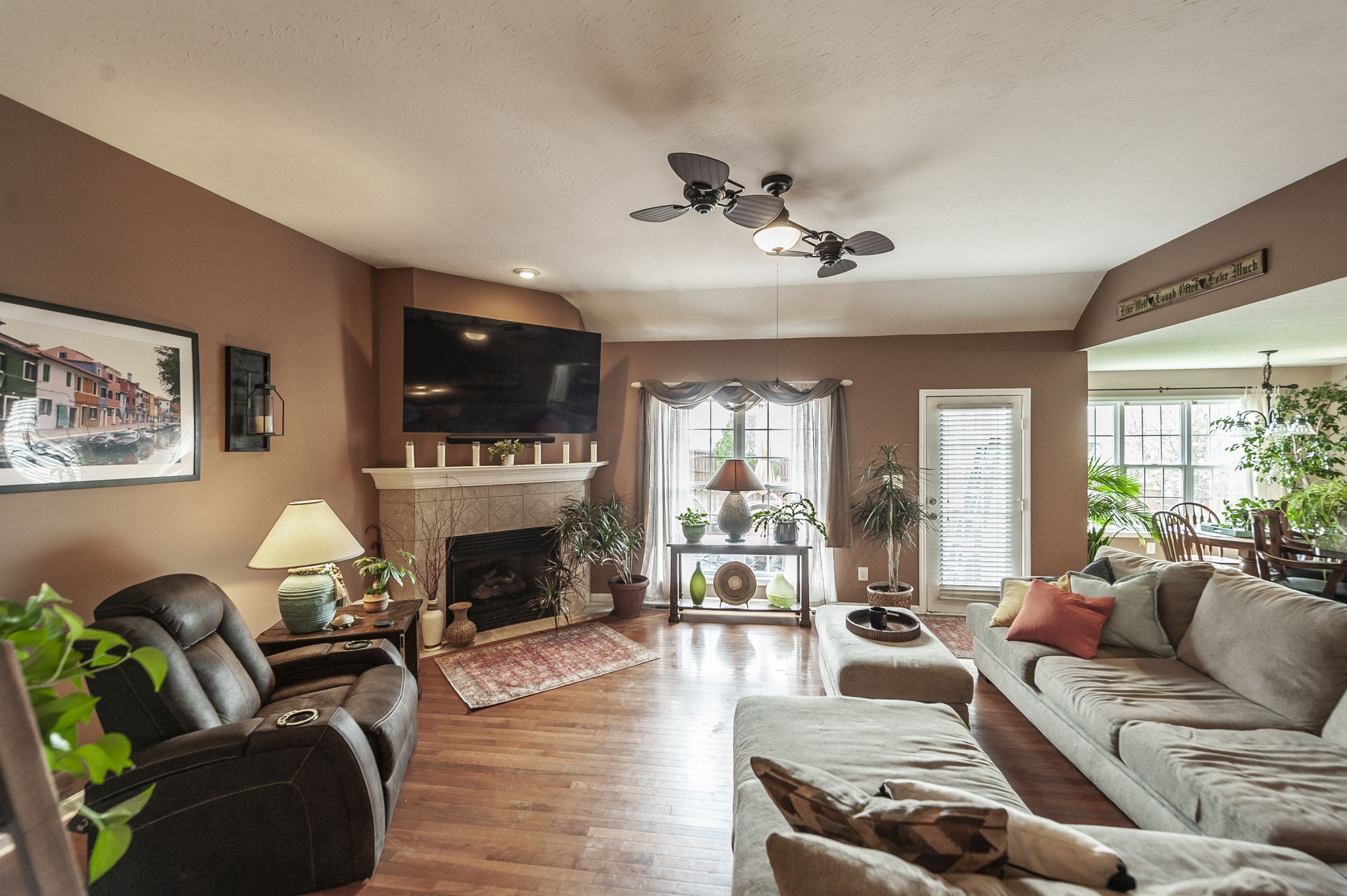 1183 Bothwell Place Gallatin, TN 37066 - Photo 5 of 53 a living room with furniture fireplace and flat screen tv
