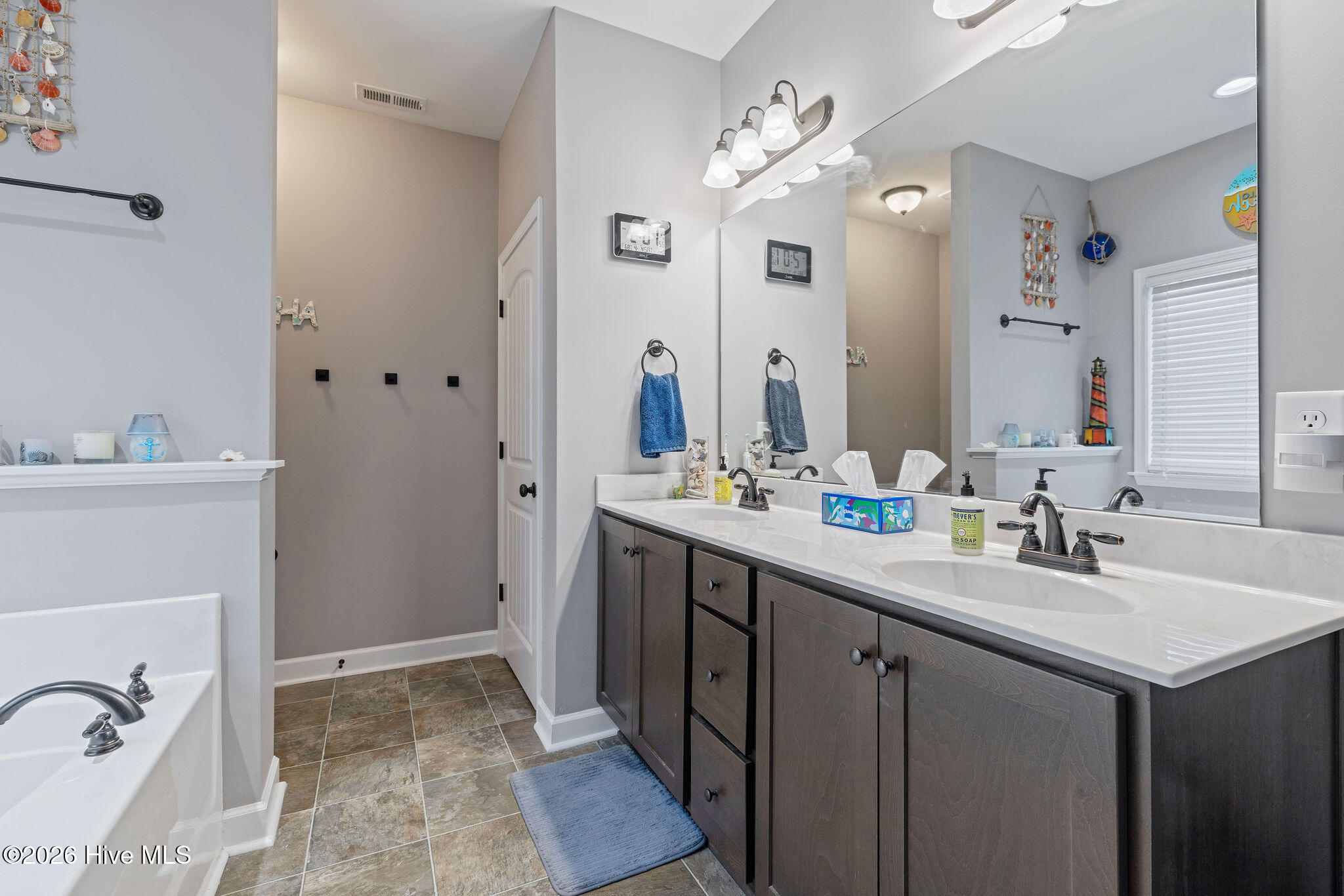 215 Rustic Field Drive Goldsboro, NC 27530 - Photo 9 of 27 Primary Bath with Double Vanities