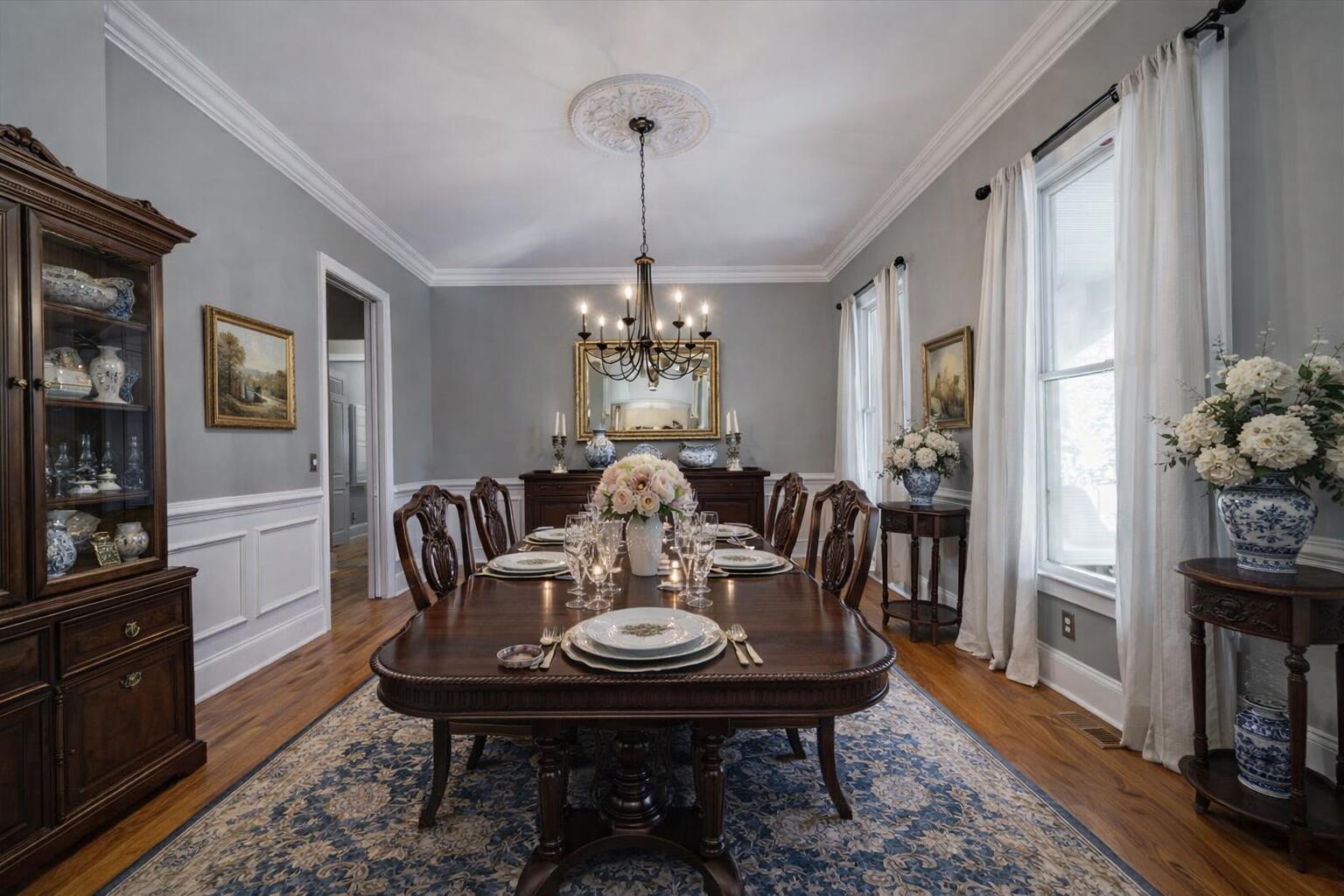 1901 Longcreek Road Wadmalaw Island, SC 29487 - Photo 19 of 100 1901 Dining Room Virtual Staging