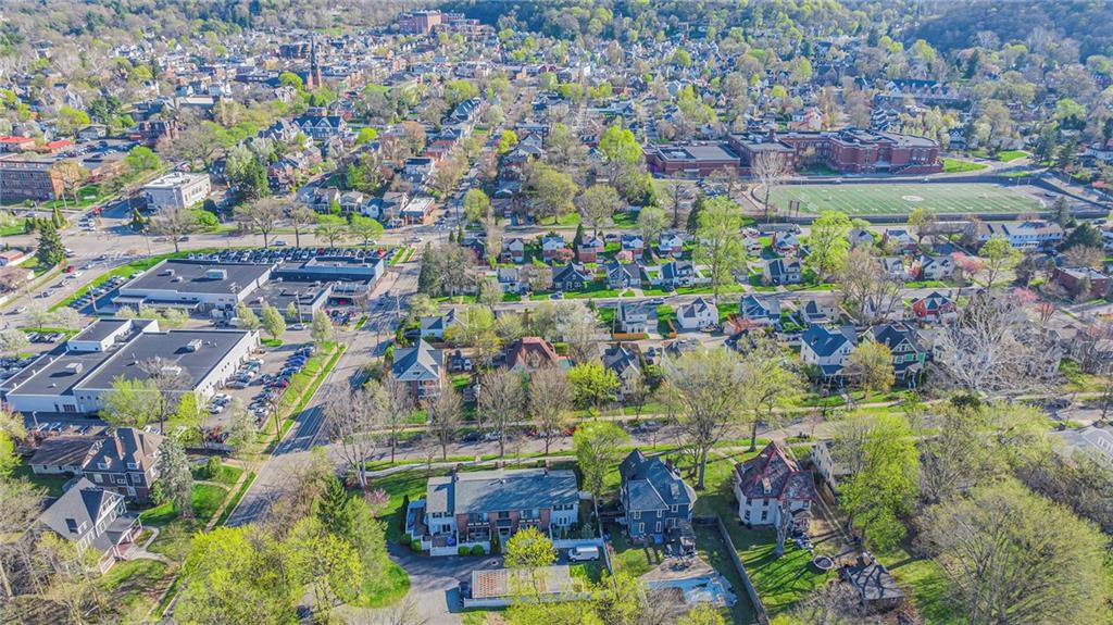 610 Maple Lane, Unit 1 Sewickley, PA 15143 - Photo 31 of 31 an aerial view of residential houses with outdoor space