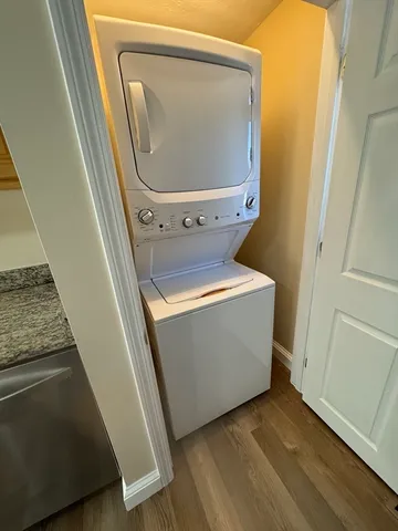 a view of a utility room with washer and dryer