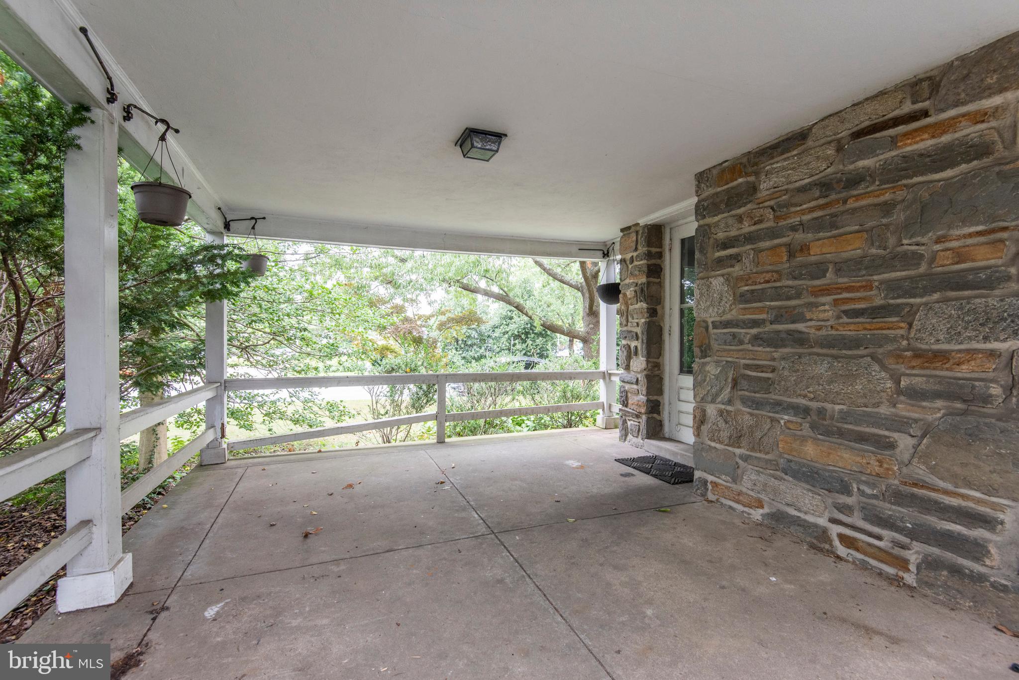 1022 Clover Hill Road Wynnewood, PA 19096 - Photo 25 of 39 Outside porch off Living Room