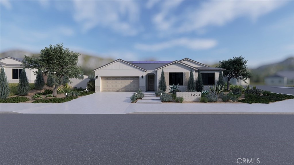 1224 Joshua Tree Road Calimesa, CA 92320 - Photo 32 of 38 Archiectural rendering. Conceptual landscape design only. For illustrative purposes.