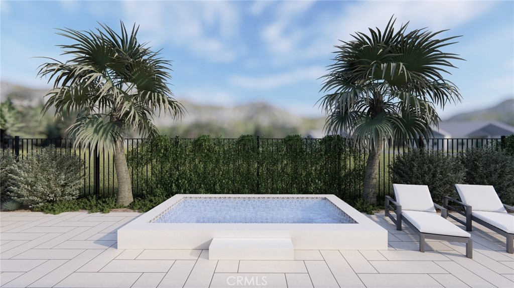 1224 Joshua Tree Road Calimesa, CA 92320 - Photo 36 of 38 Architectural rendering. Conceptual landscape design only. For illustrative purposes.