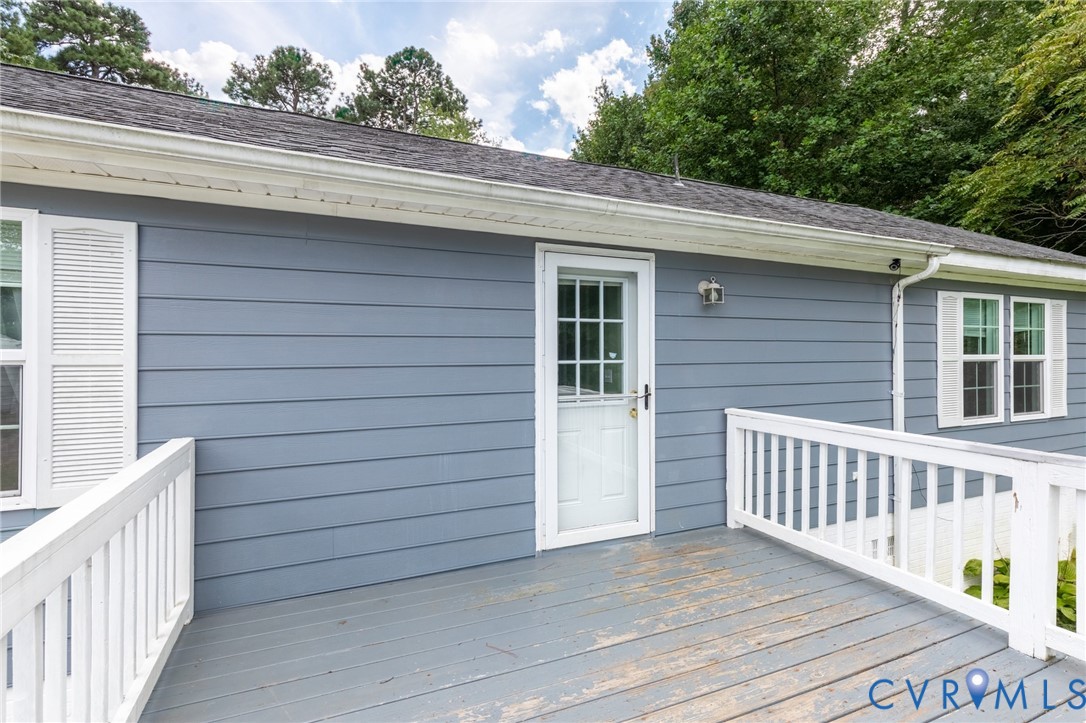 173 Antioch Road Warfield, VA 23889 - Photo 25 of 26 a view of a house with a balcony
