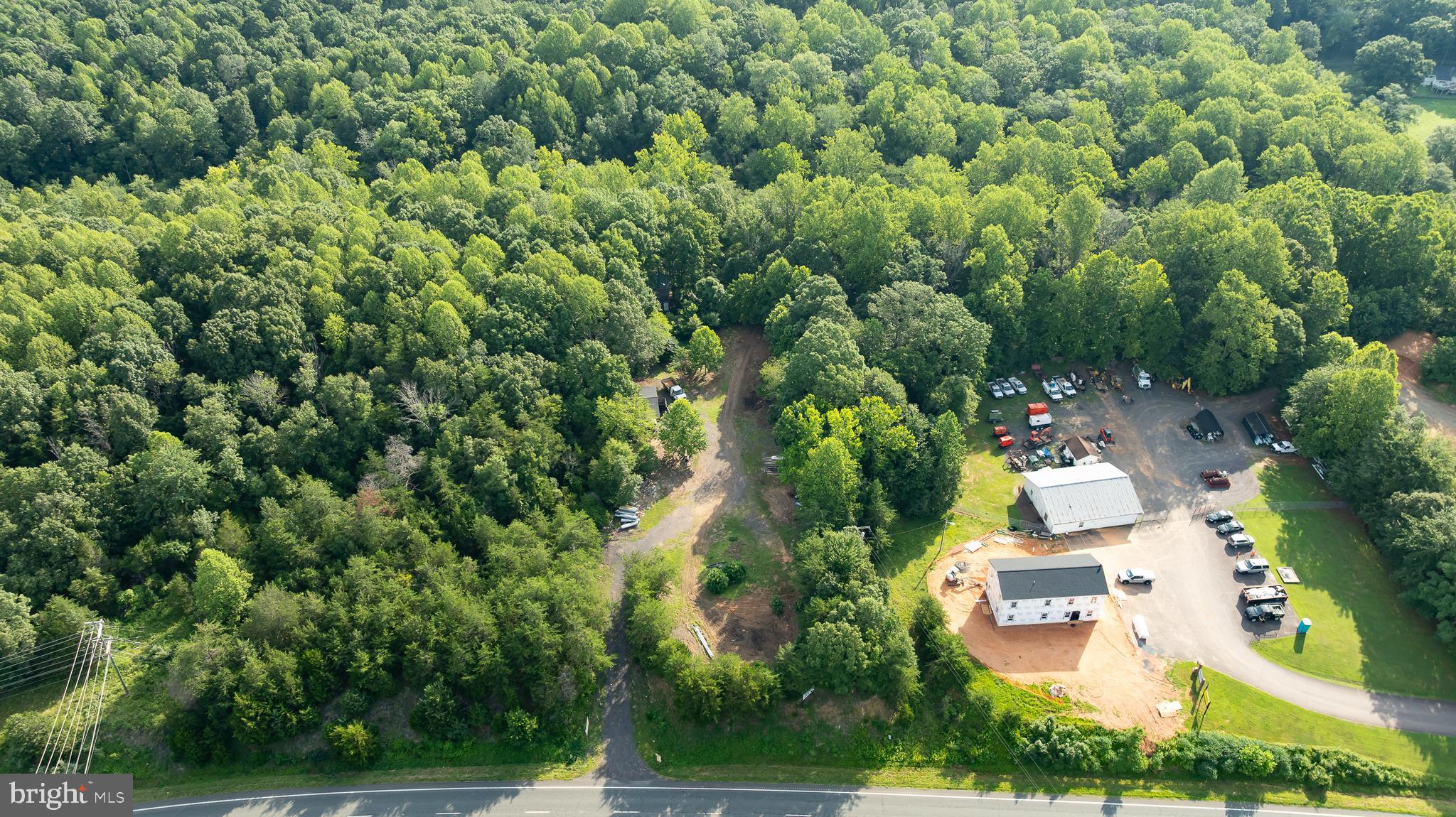 Germanna Highway Locust Grove, VA 22508 - Photo 11 of 26 an aerial view of residential house with outdoor space and trees all around