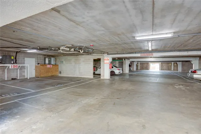 a view of parking area