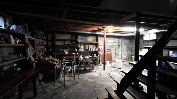 a view of store room with washer and dryer