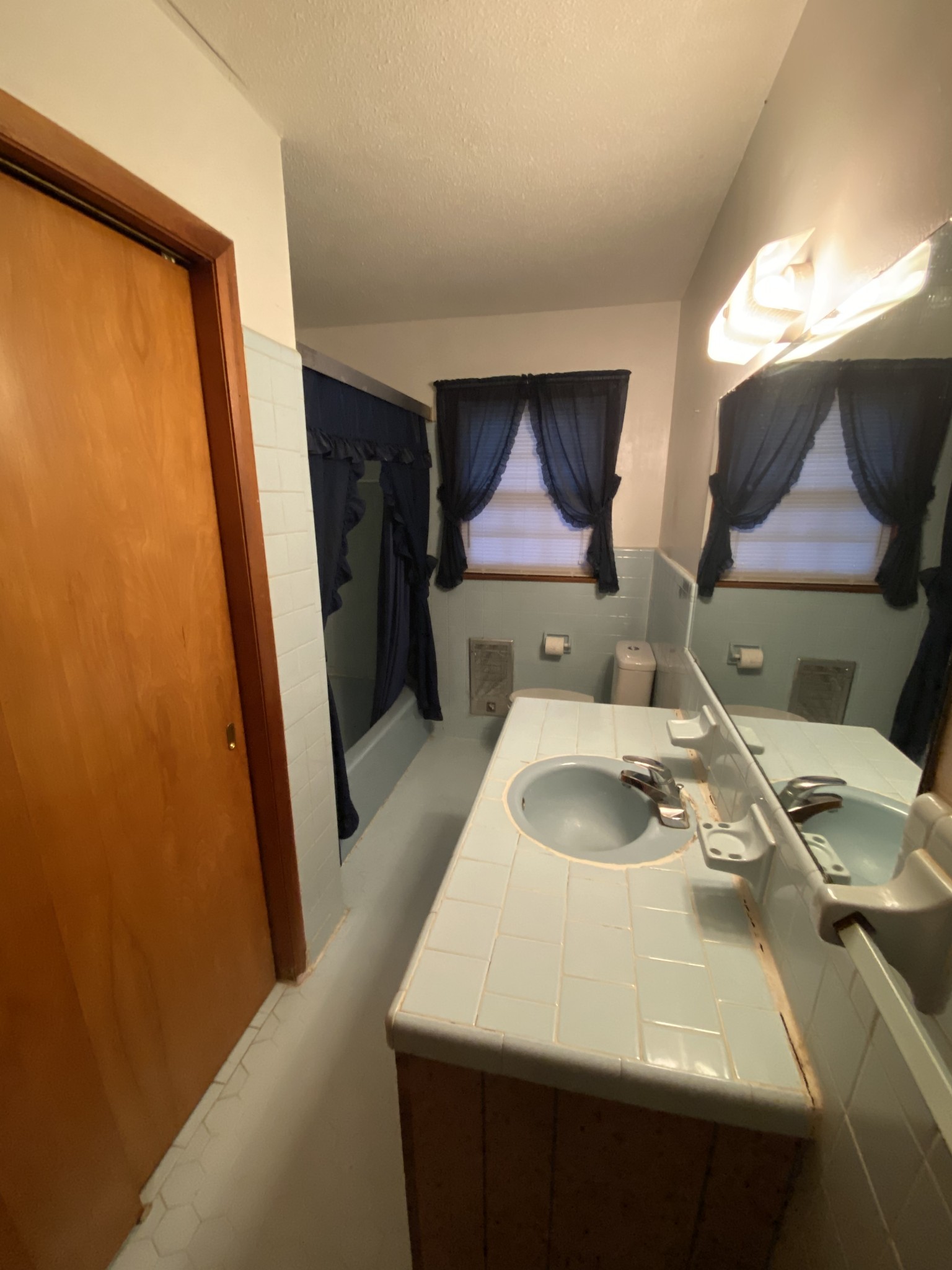 251 Rascal Town Road Loretto, TN 38469 - Photo 13 of 52 a bathroom with a sink and a mirror