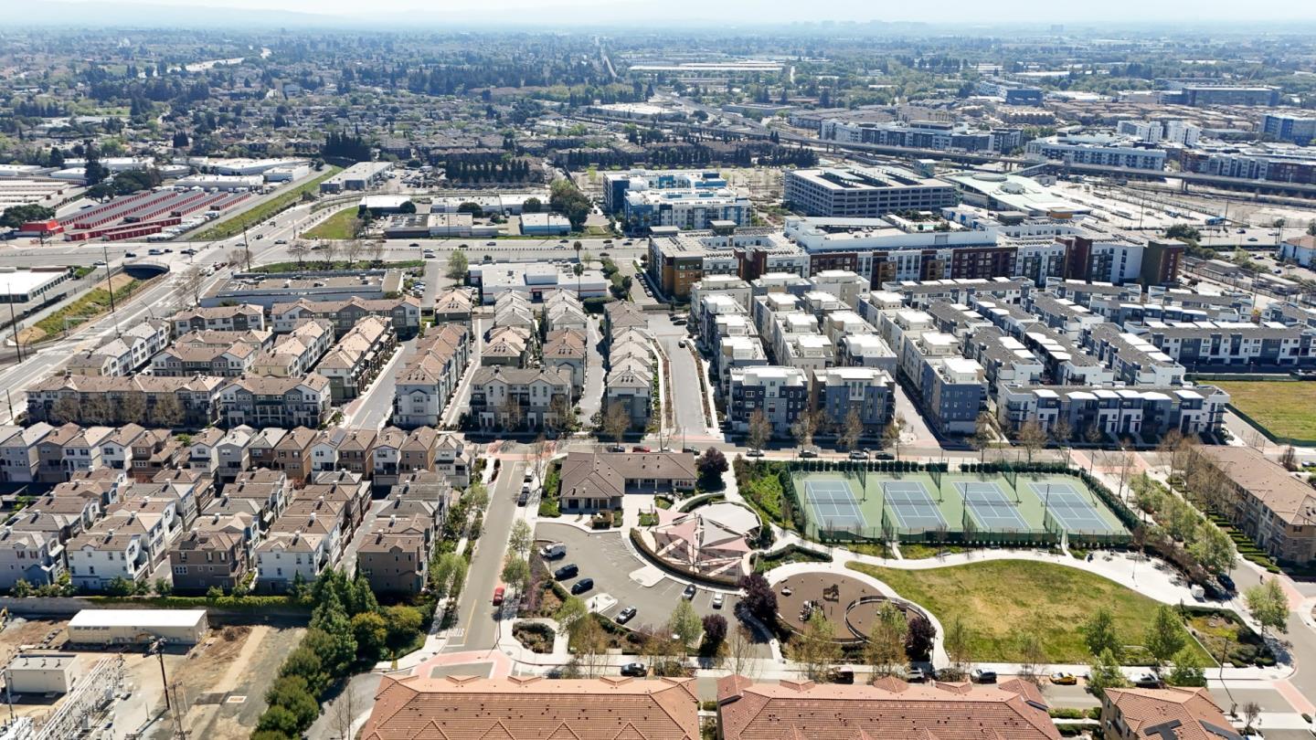 1425 Lavender Loop Milpitas, CA 95035 - Photo 51 of 59 an aerial view of residential houses with city view