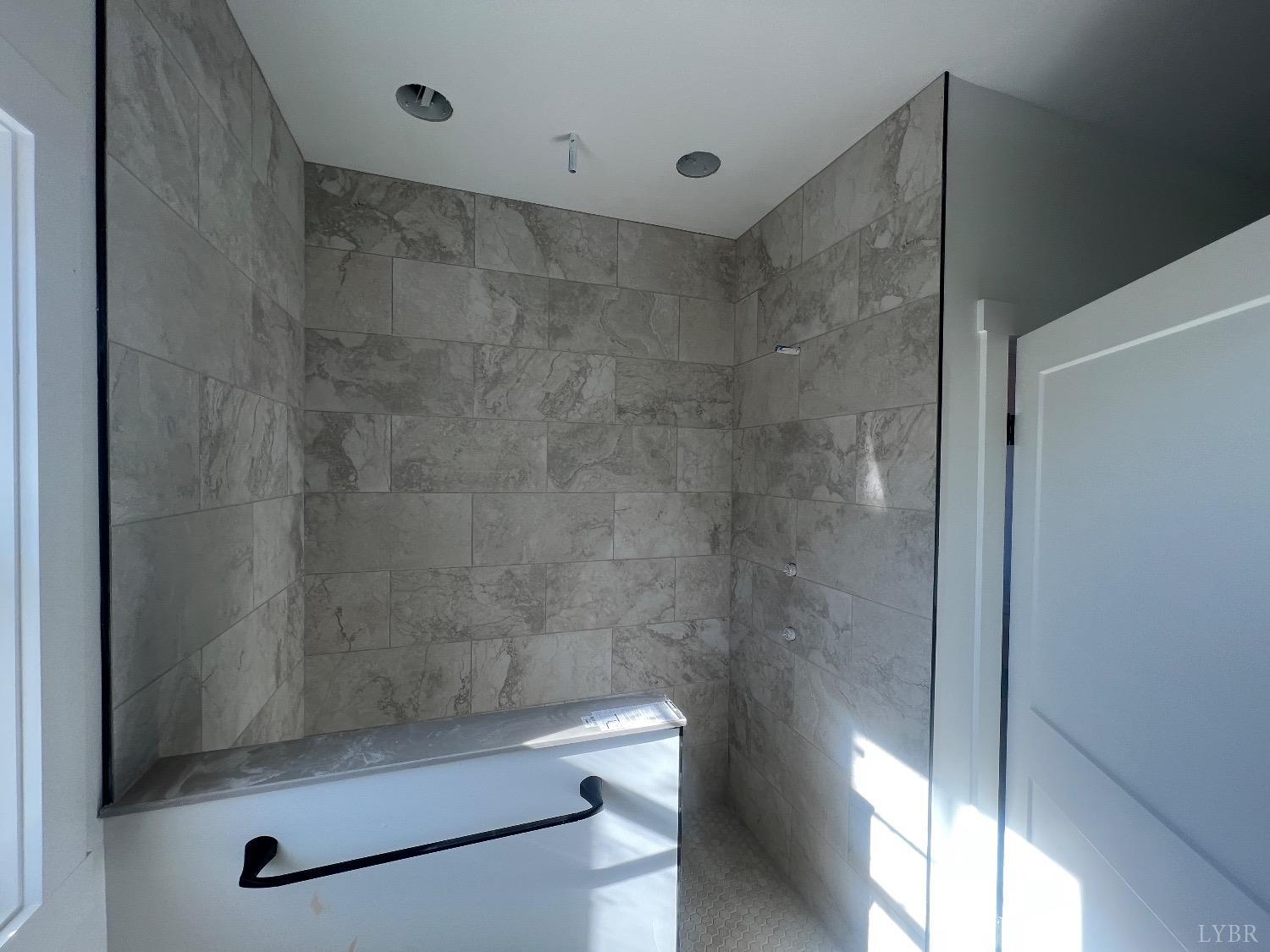 4 Goode Road Goode, VA 24556 - Photo 10 of 15 a bathroom with a shower and a toilet