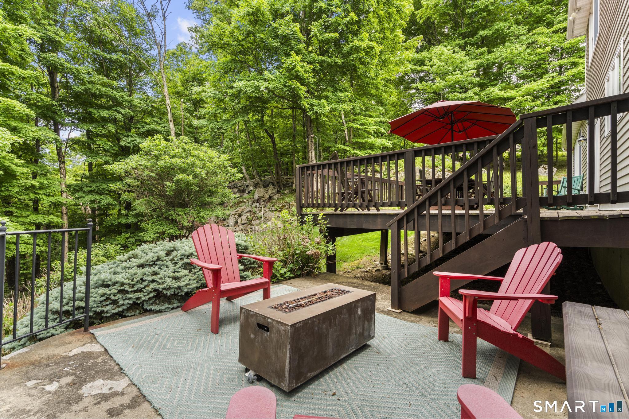 12 Logans Way Danbury, CT 06811 - Photo 37 of 40 a balcony with wooden floor table and chairs