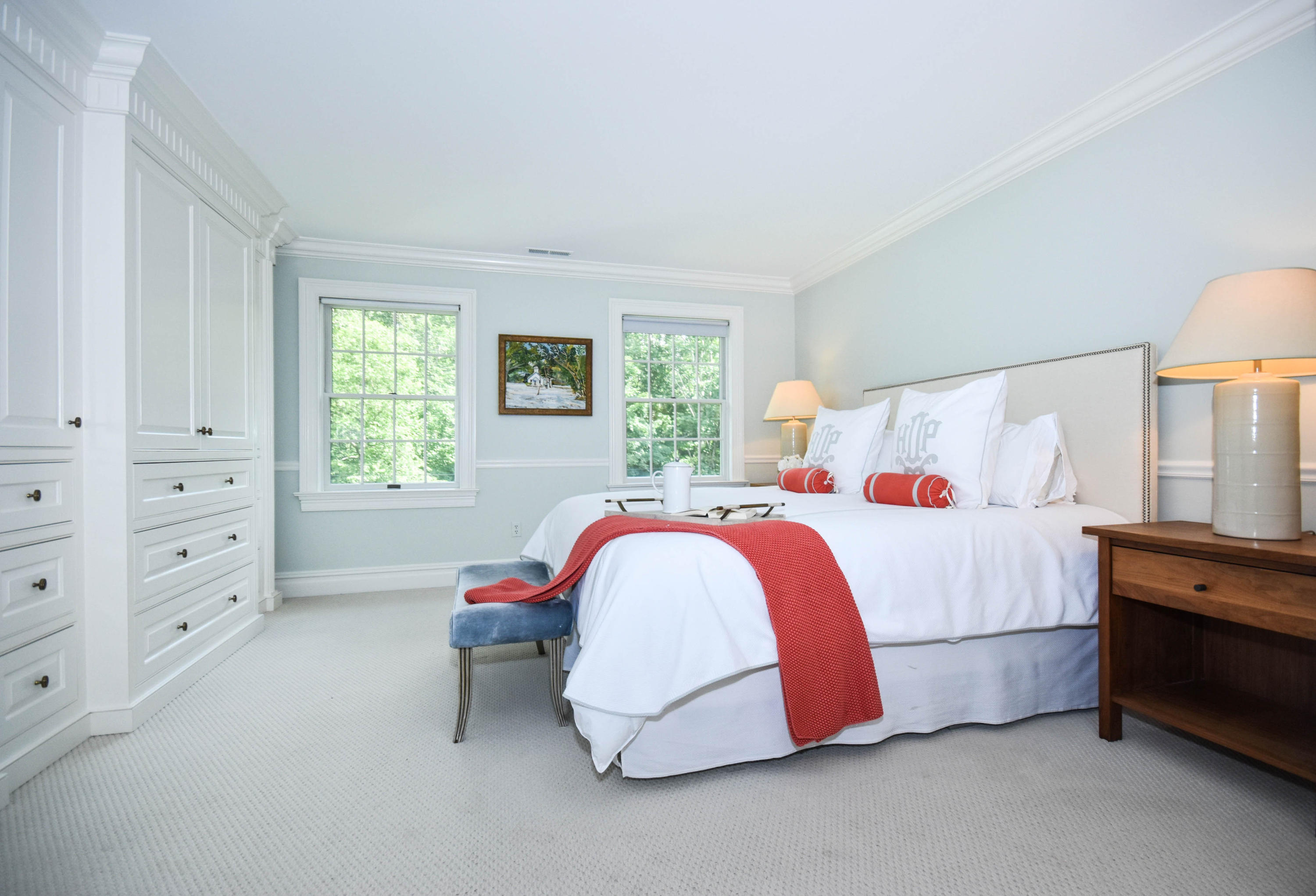104 Jonathan Road New Canaan, CT 06840 - Photo 15 of 25 a bedroom with a bed and a window