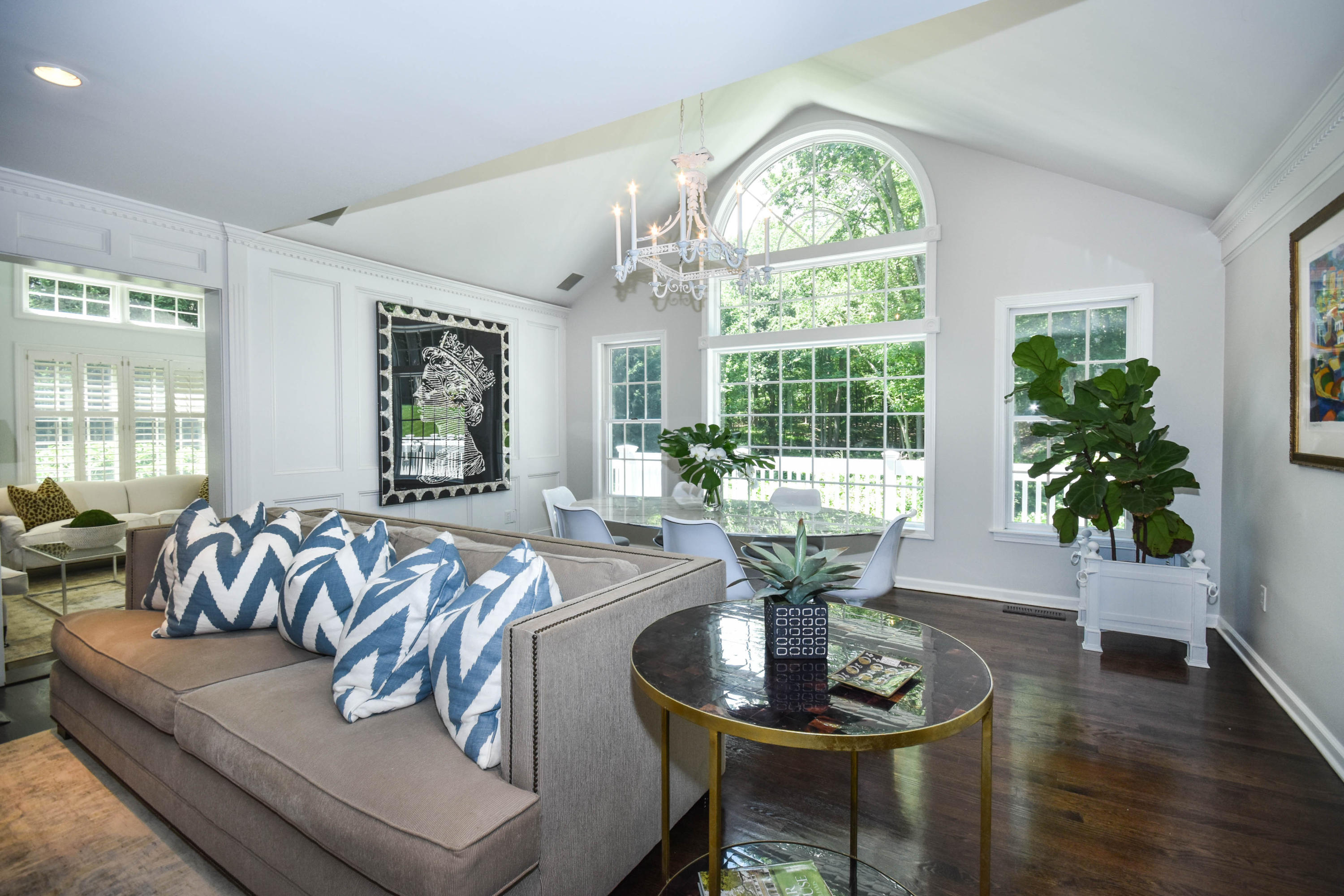 104 Jonathan Road New Canaan, CT 06840 - Photo 4 of 25 a living room with furniture and a large window
