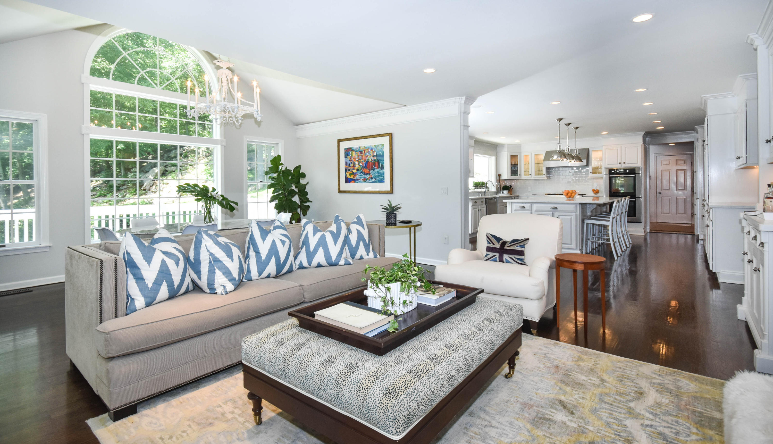 104 Jonathan Road New Canaan, CT 06840 - Photo 6 of 25 a living room with furniture and a large window