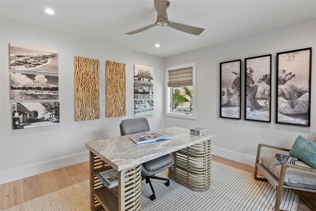 2807 Sunset Way St. Pete Beach, FL 33706 - Photo 27 of 49 a workspace with furniture and window