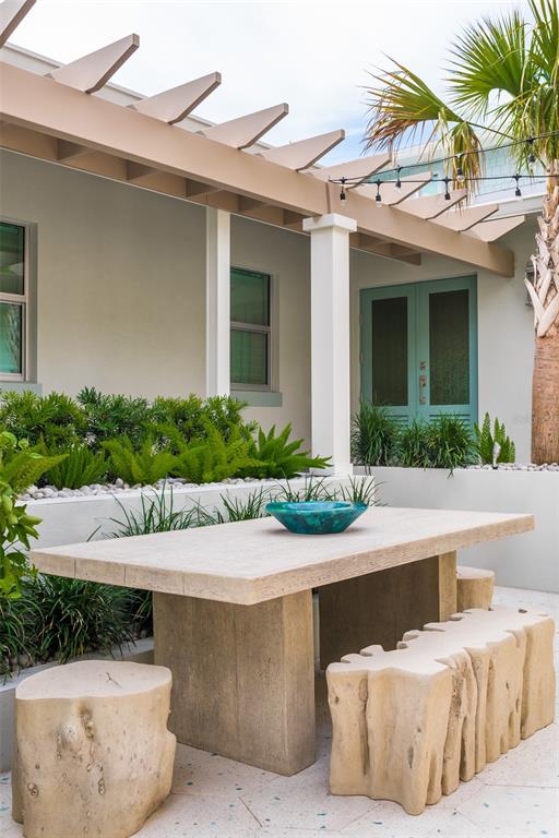 2807 Sunset Way St. Pete Beach, FL 33706 - Photo 6 of 49 a view of a house with pool and plants